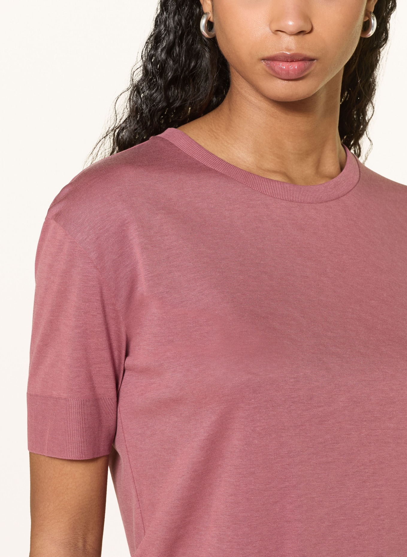 HERNO Tričko: STARORŮŽOVÁ