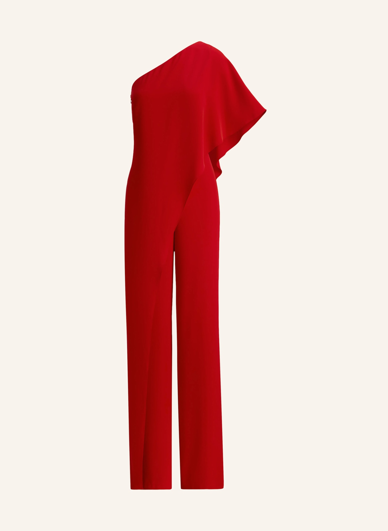 LAUREN RALPH LAUREN One-shoulder jumpsuit APRIL: RED