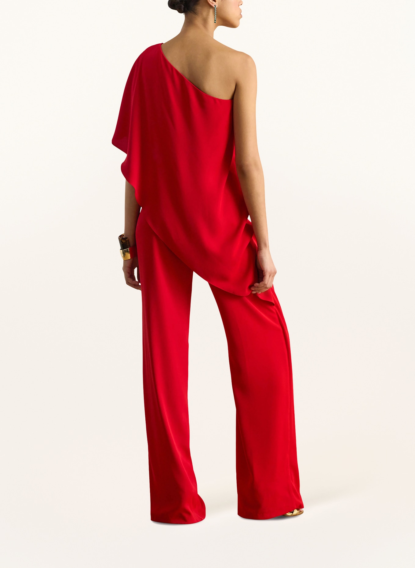 LAUREN RALPH LAUREN One-shoulder jumpsuit APRIL: RED