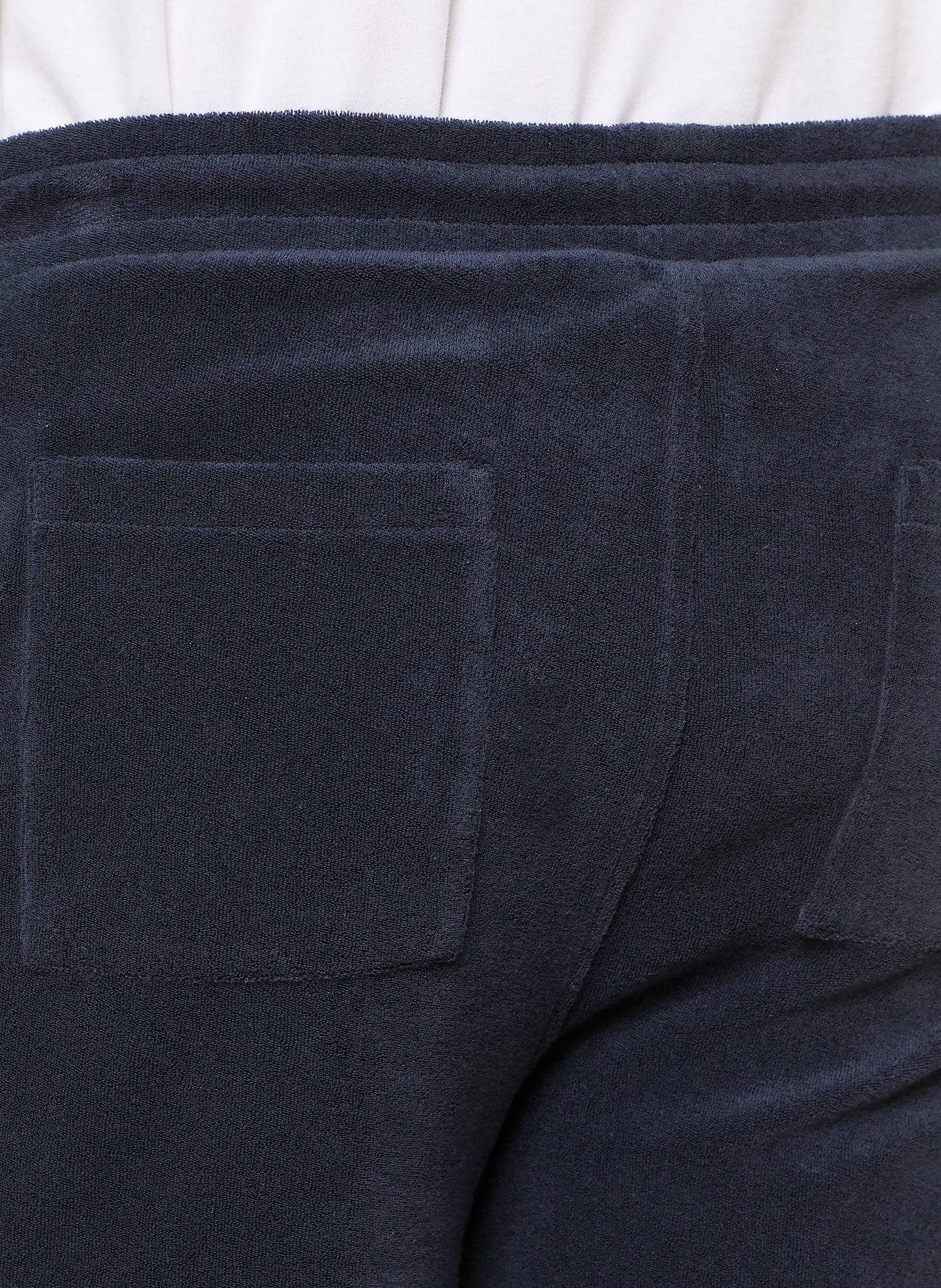 Juvia Frottee-Shorts DAMEON: DUNKELBLAU