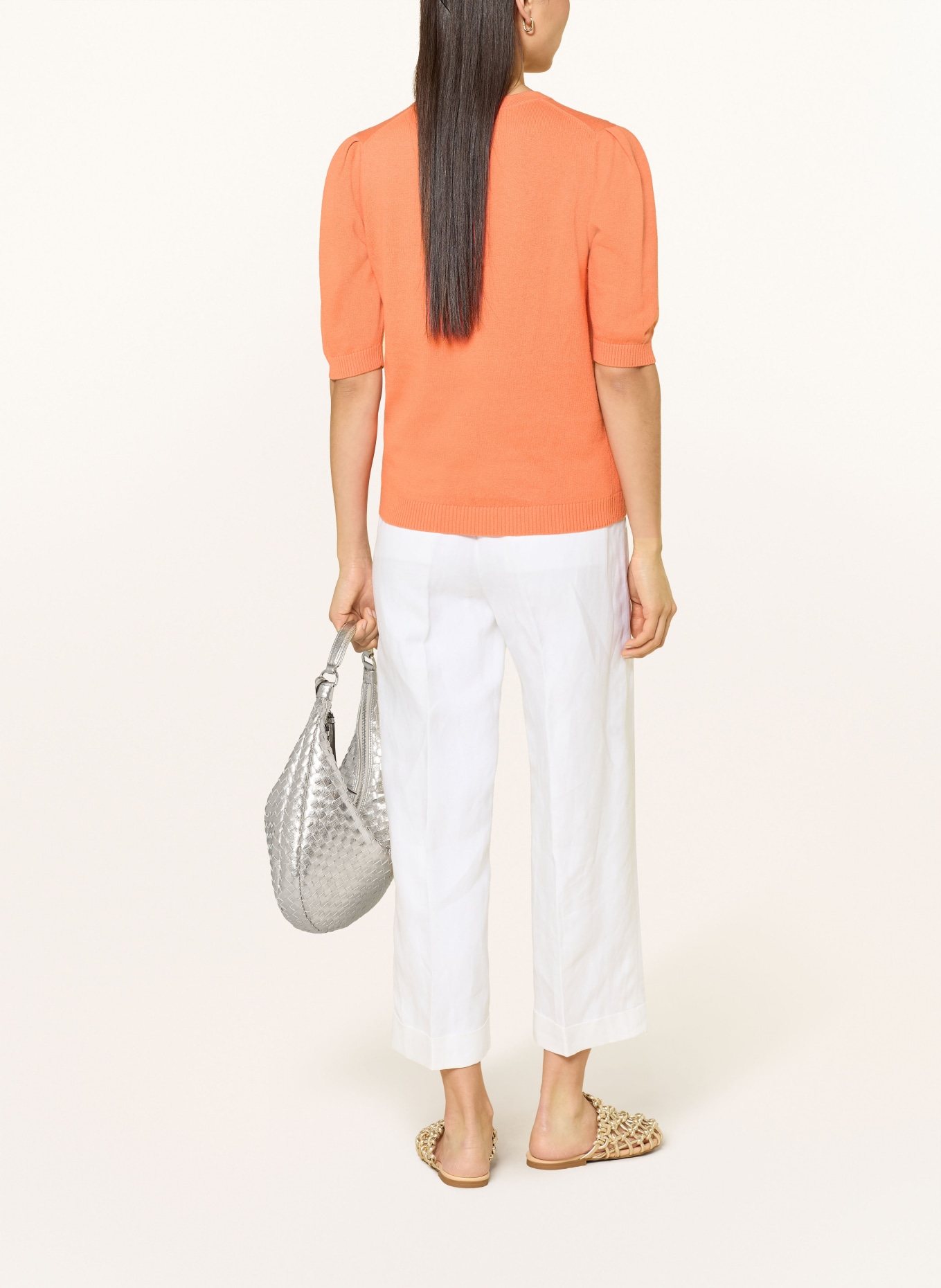 BEAUMONT Úpletové tričko EVER: ORANŽOVÁ