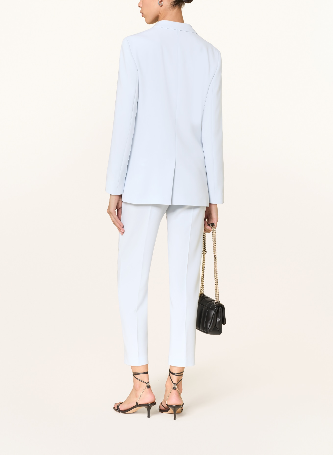 BOSS 7/8 pants TAPIAH: LIGHT BLUE