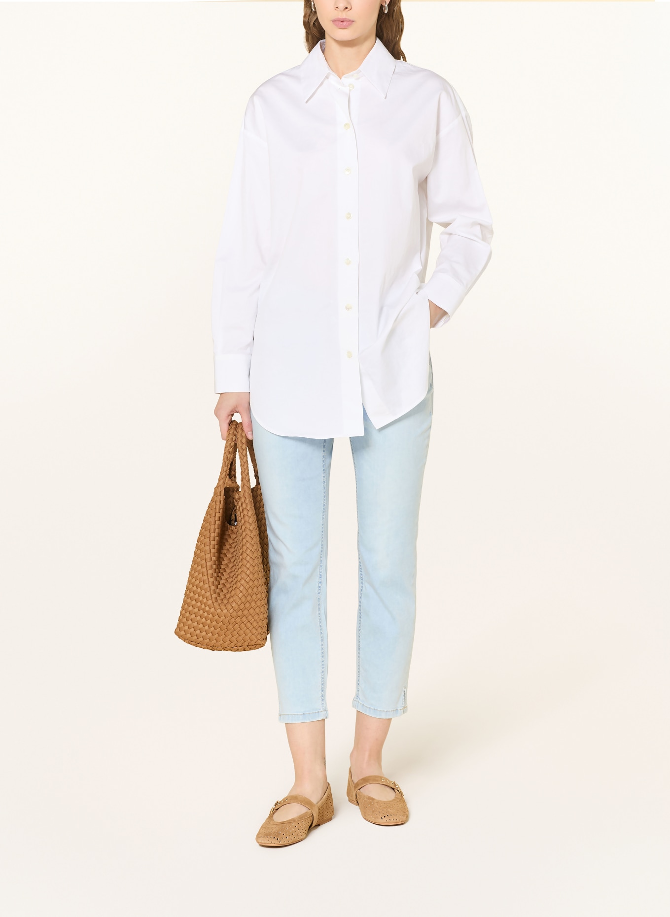 MAC Džíny DREAM SUMMER: D237 light azure blue