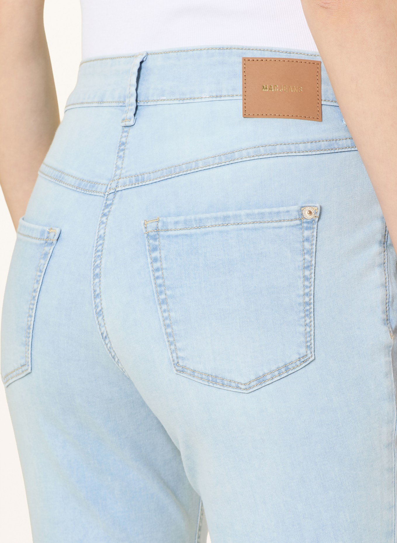 MAC Džíny DREAM SUMMER: D237 light azure blue