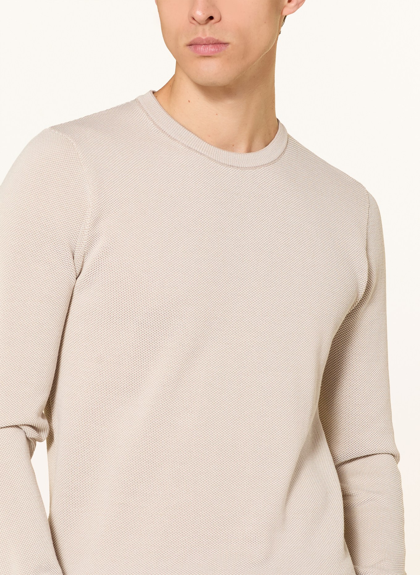 MAERZ MUENCHEN Sweater: BEIGE