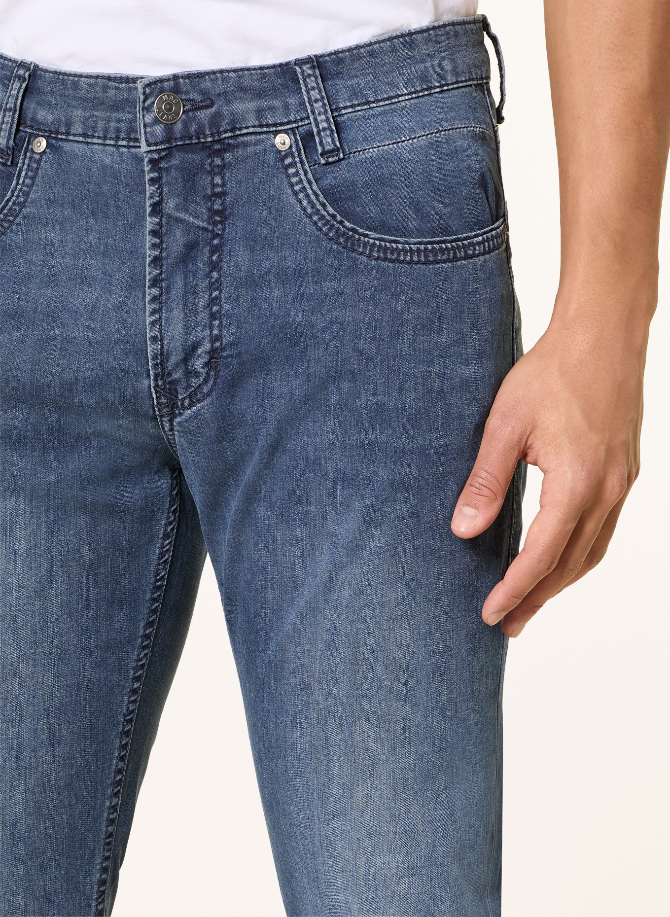 MAC Jeans ARNE PIPE Modern Fit: H792 deep blue od grey