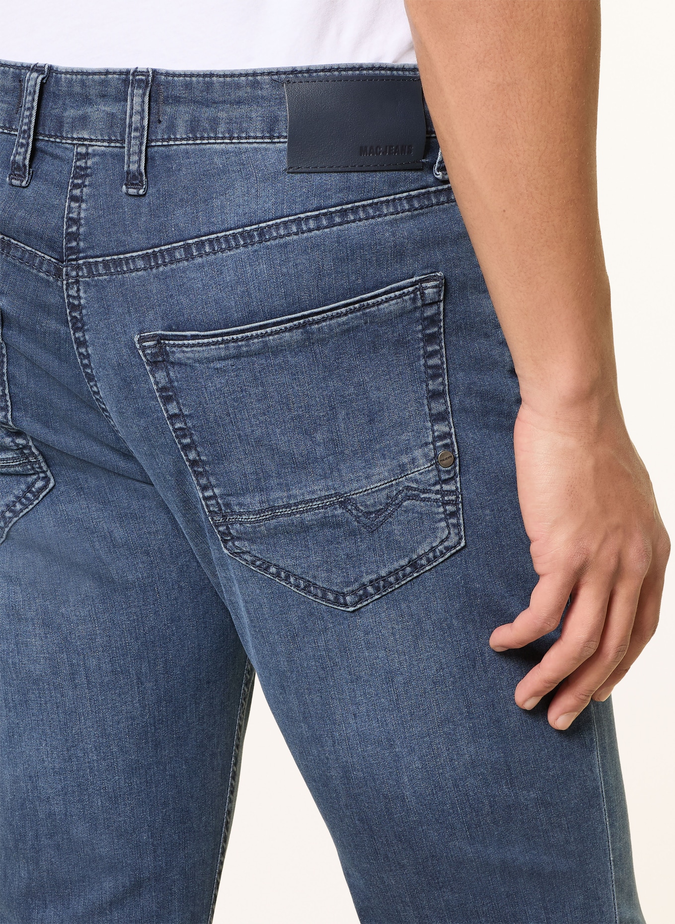 MAC Jeans ARNE PIPE Modern Fit: H792 deep blue od grey