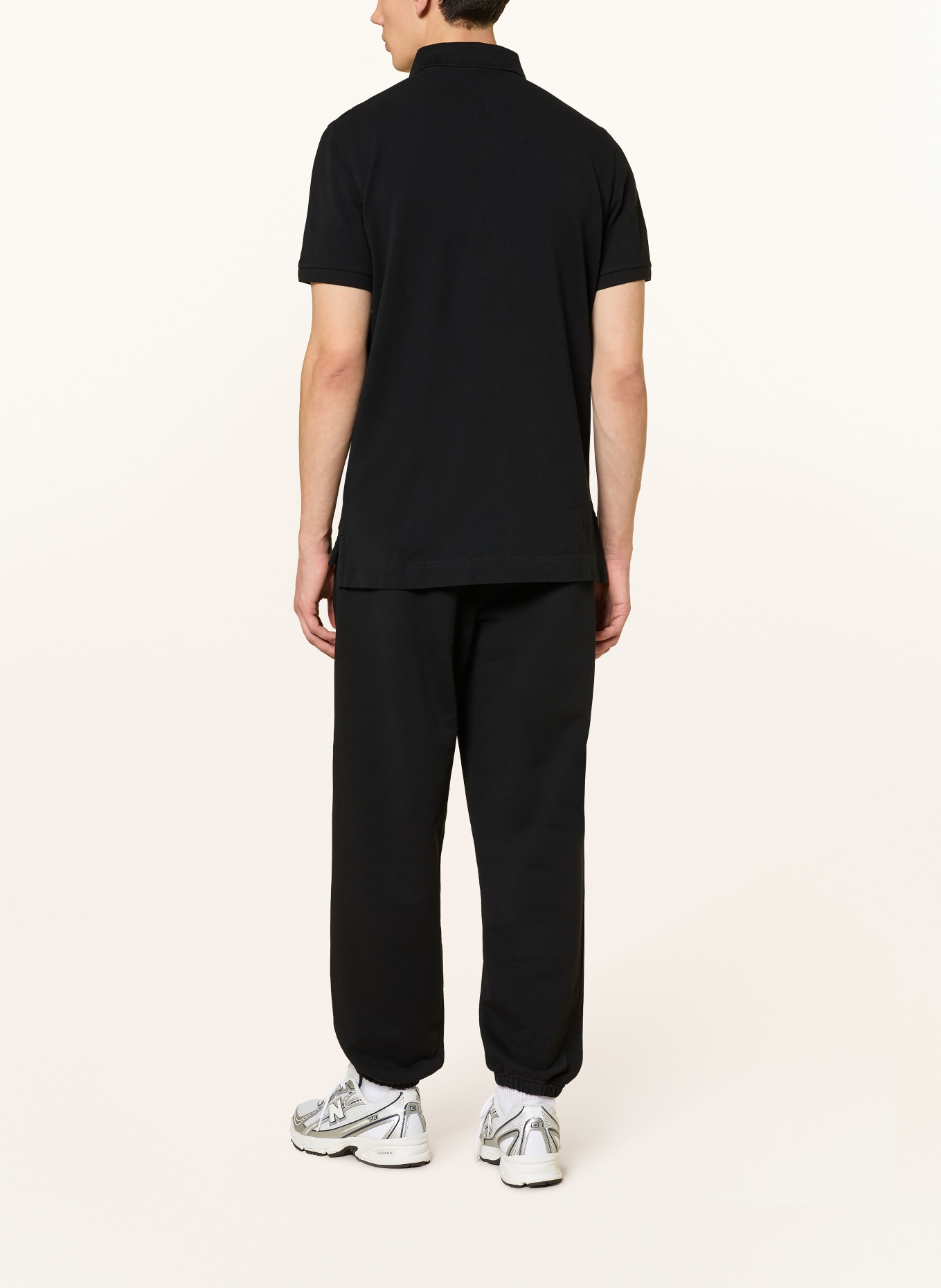 CANADA GOOSE Polokošile z piké BECKLEY: ČERNÁ