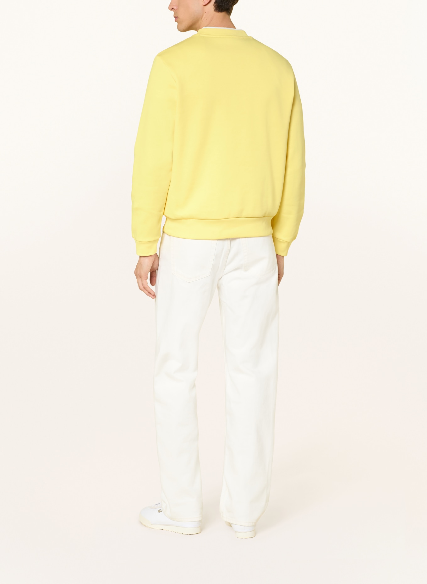 LACOSTE Sweatshirt: GELB