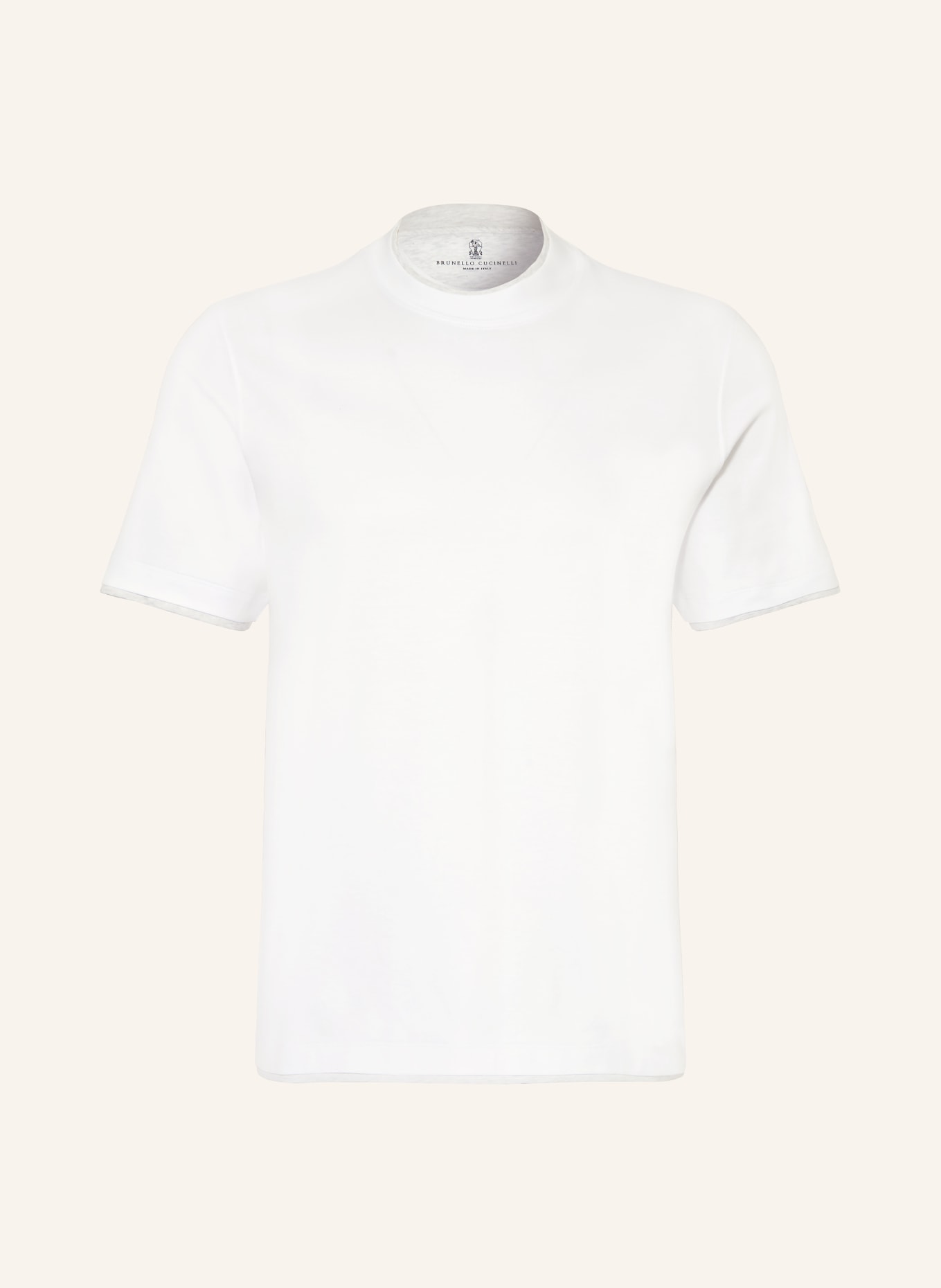 BRUNELLO CUCINELLI T-shirt: WHITE / GRAY