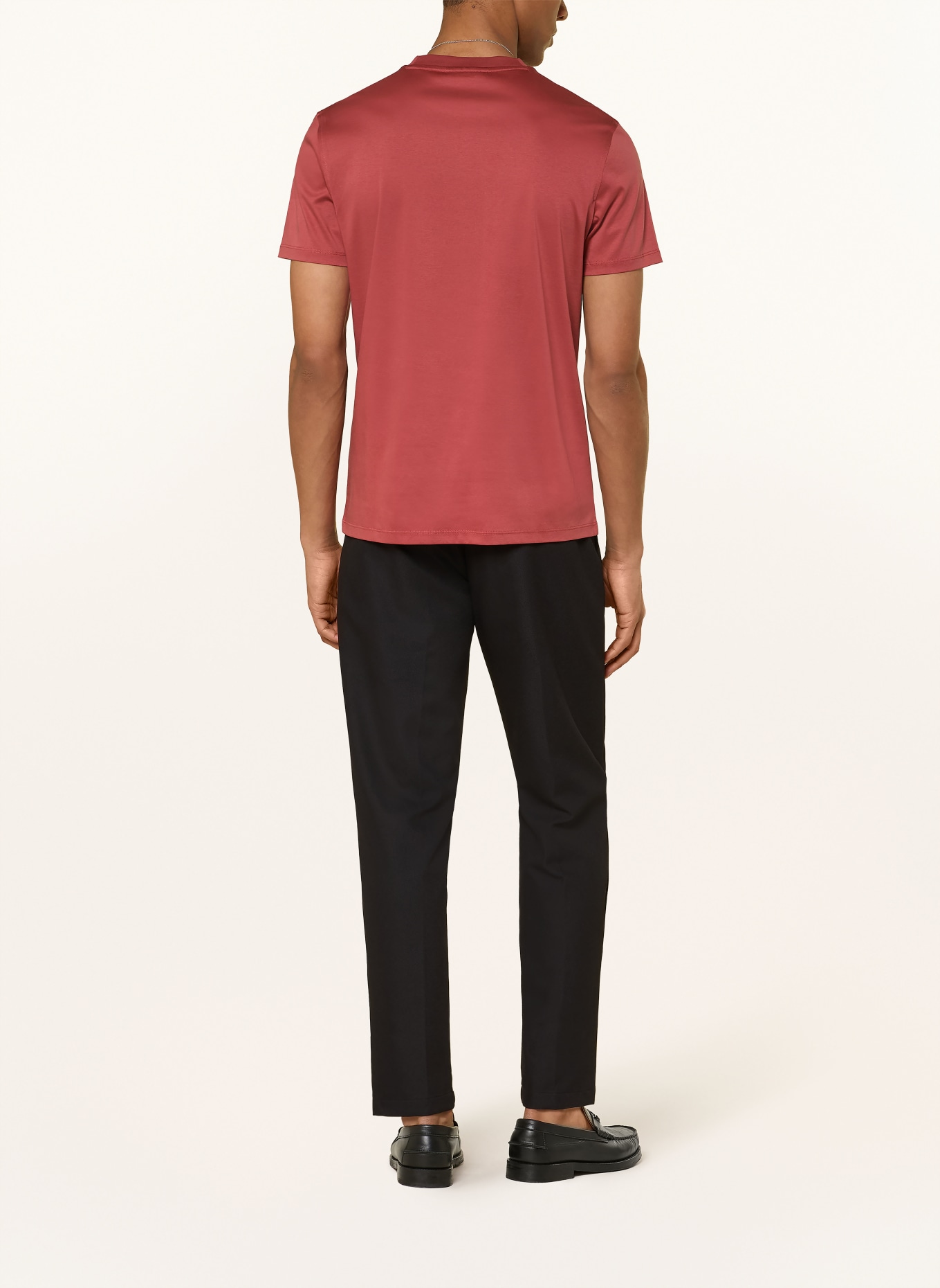 STRELLSON T-Shirt PEPE: DUNKELROT