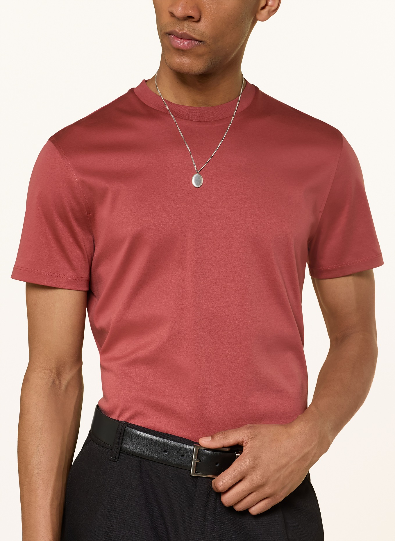 STRELLSON T-Shirt PEPE: DUNKELROT