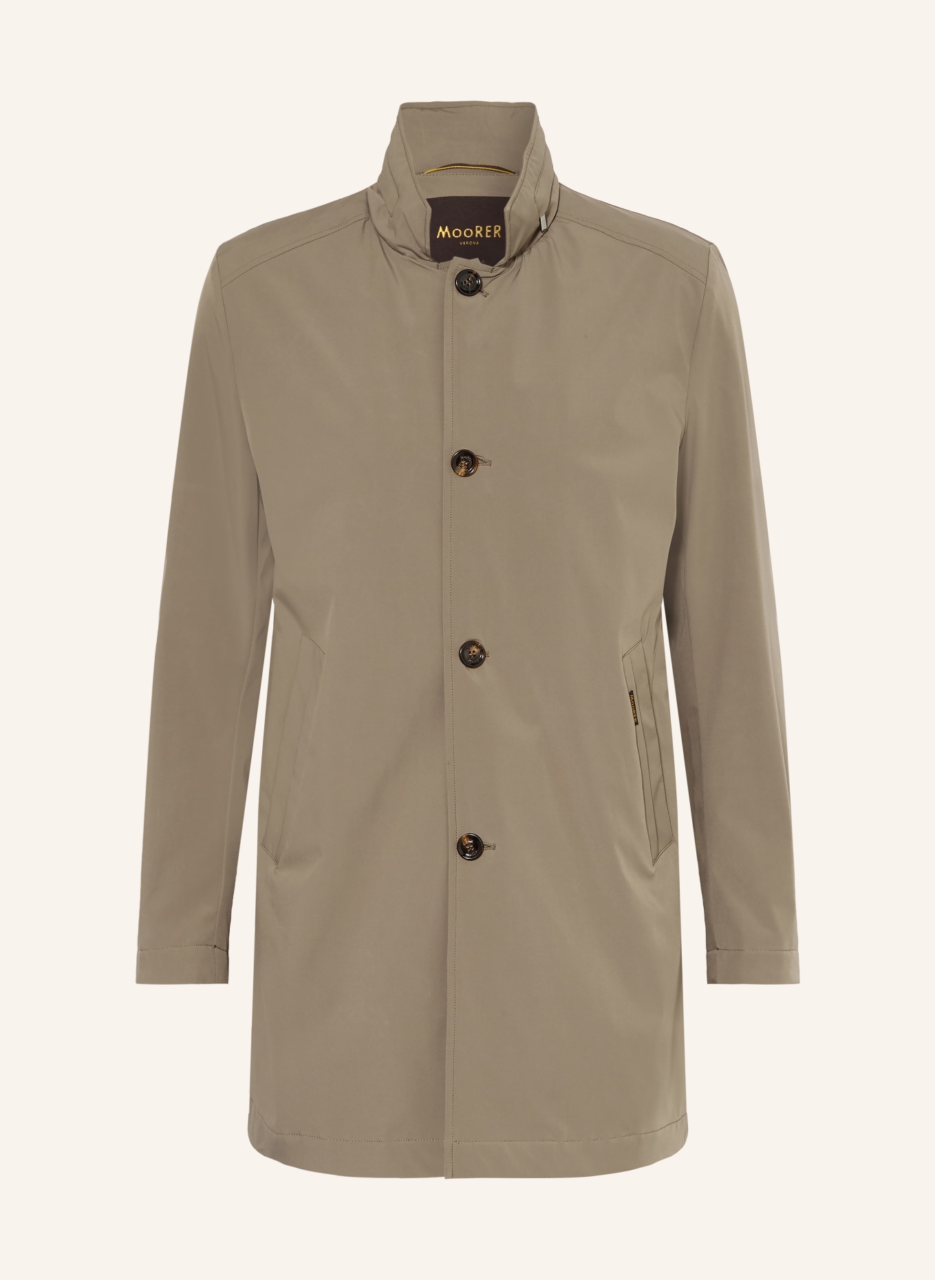 MOORER Coat HEKTOR: TAUPE