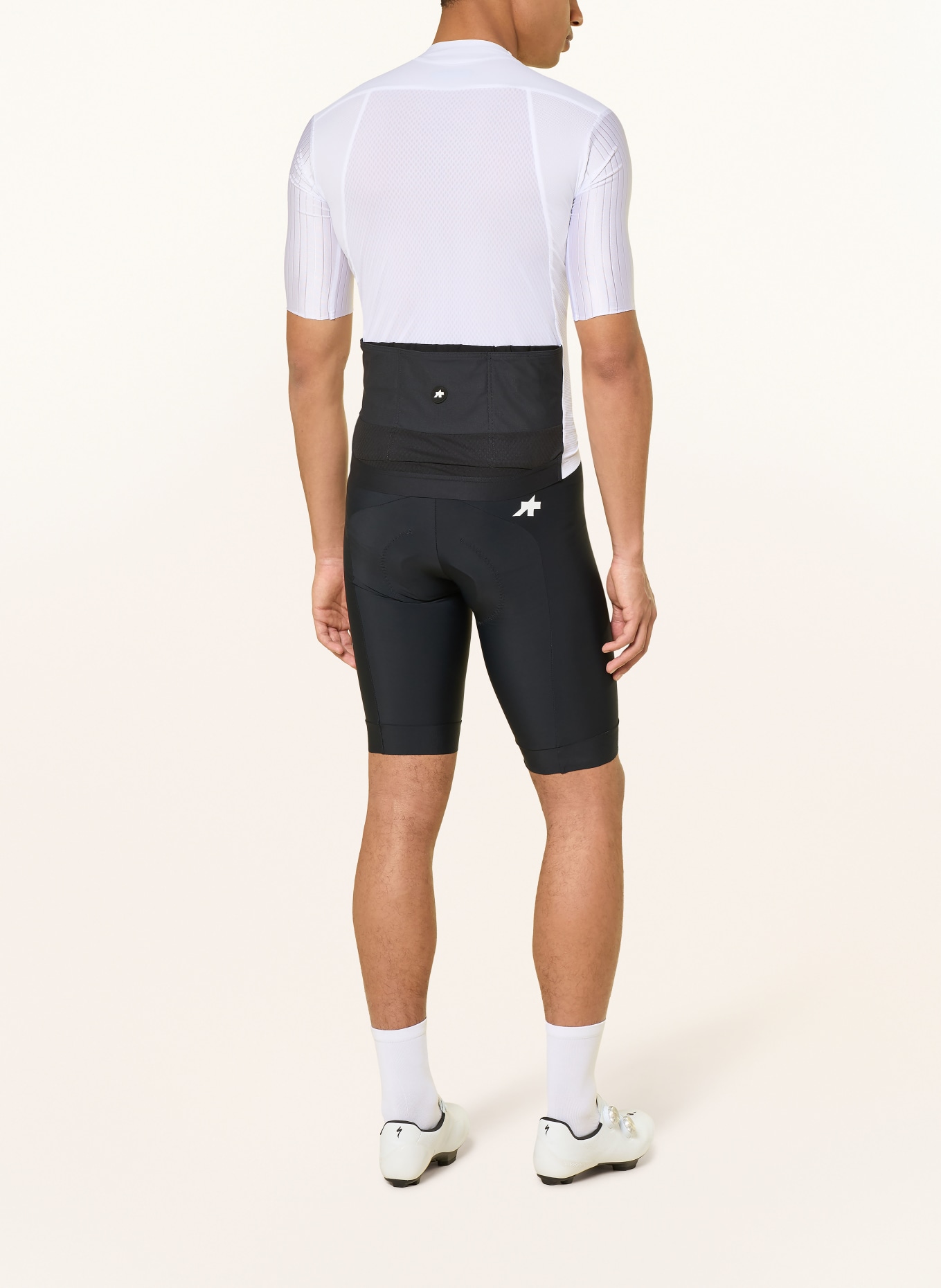 ASSOS Koszulka rowerowa EQUIPE RS S11: BIAŁY / CZARNY