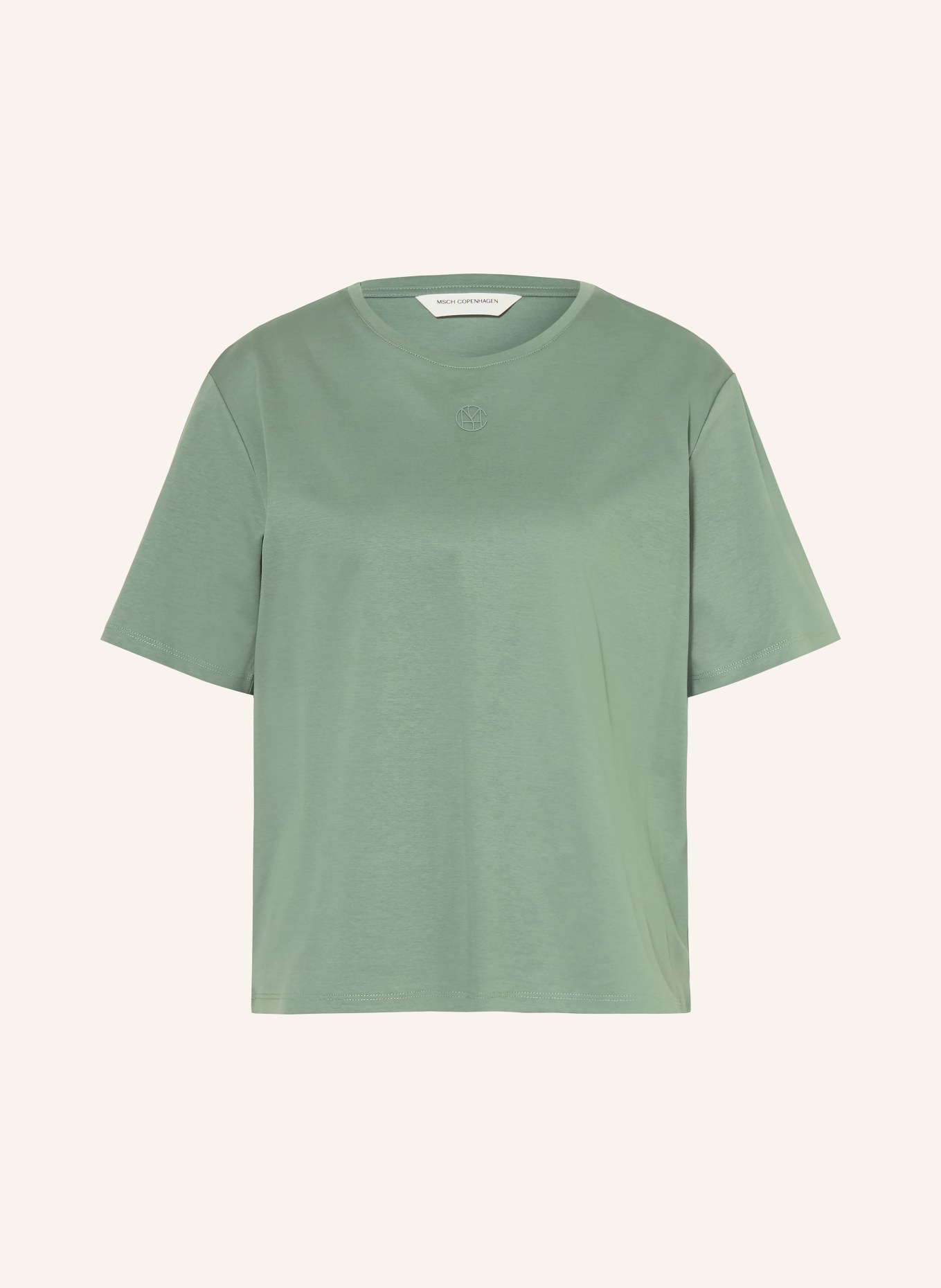 MSCH COPENHAGEN T-shirt MSCHMELEA: ZIELONY