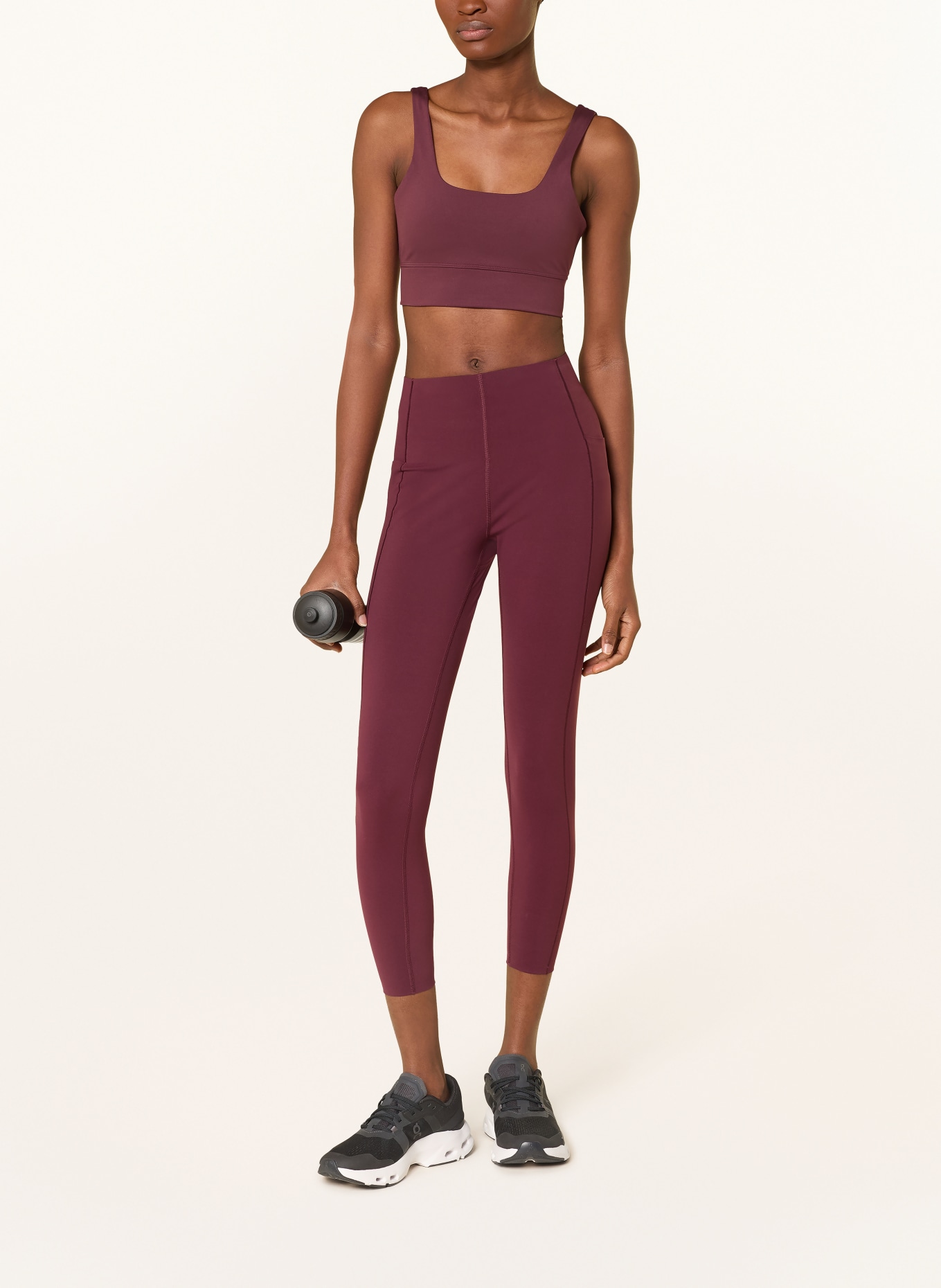VARLEY Sports bra CORI: DARK PURPLE