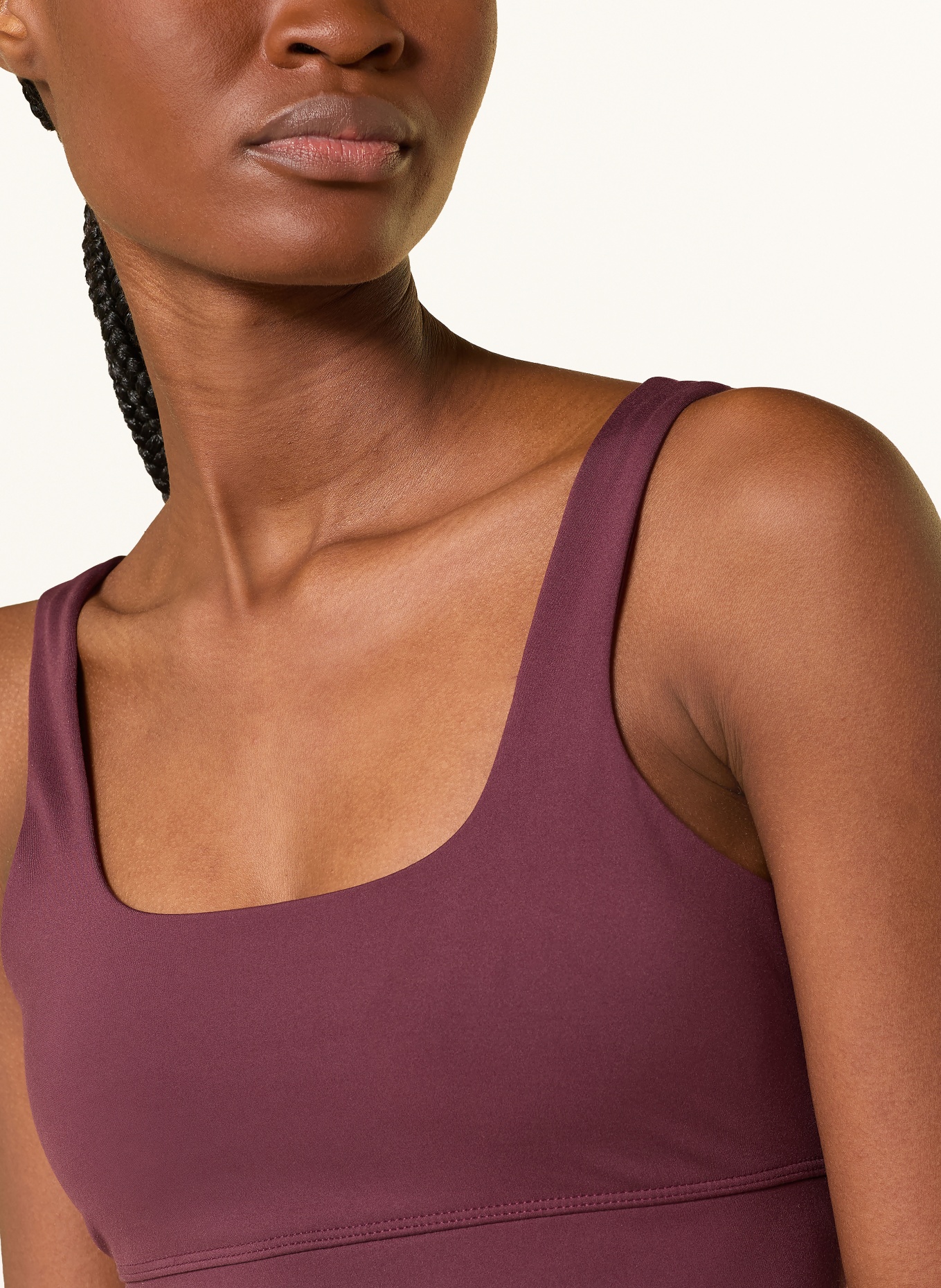 VARLEY Sports bra CORI: DARK PURPLE