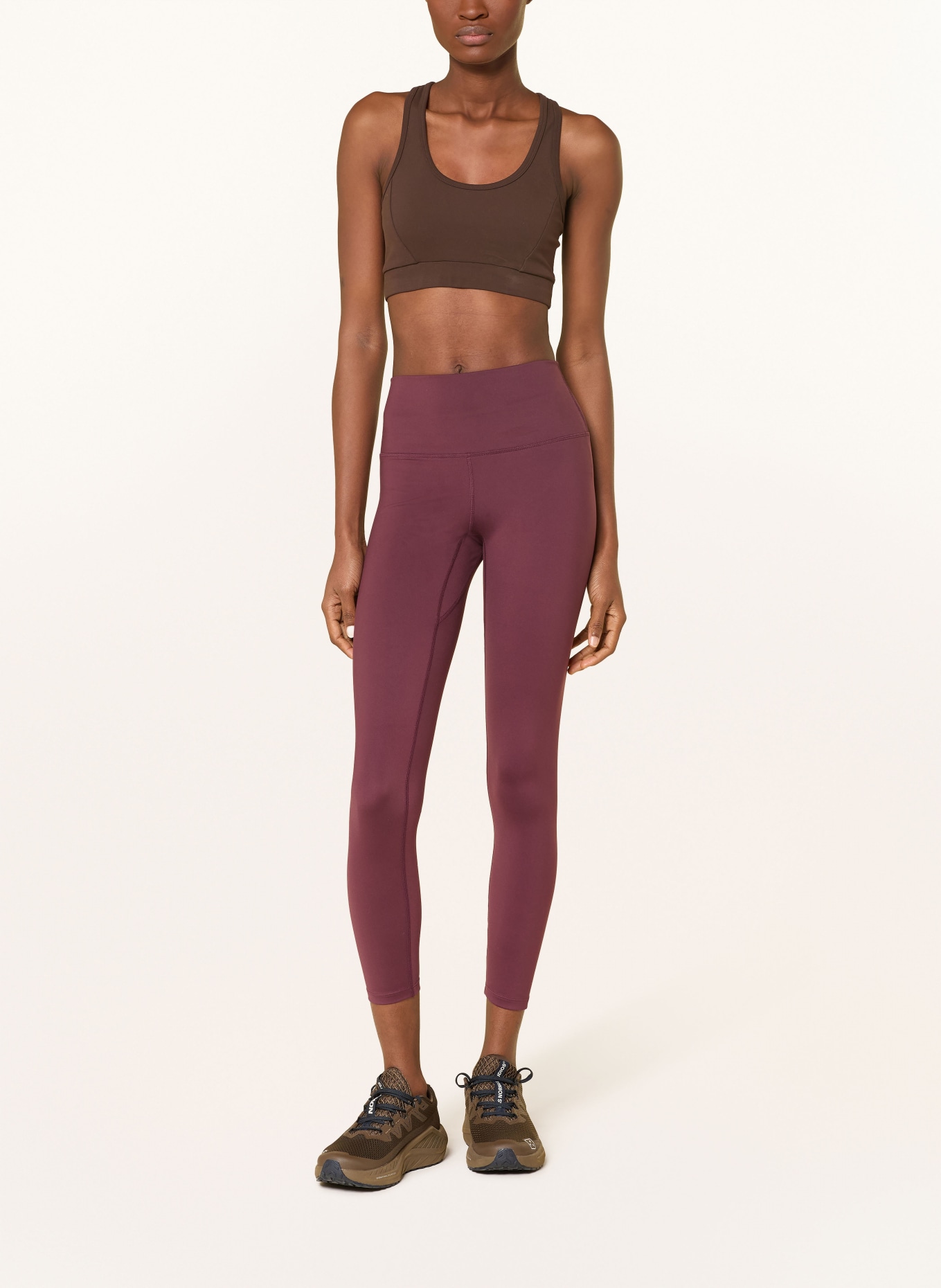 VARLEY Legíny FREESOFT™️ HIGH RISE: TMAVĚ ČERVENÁ