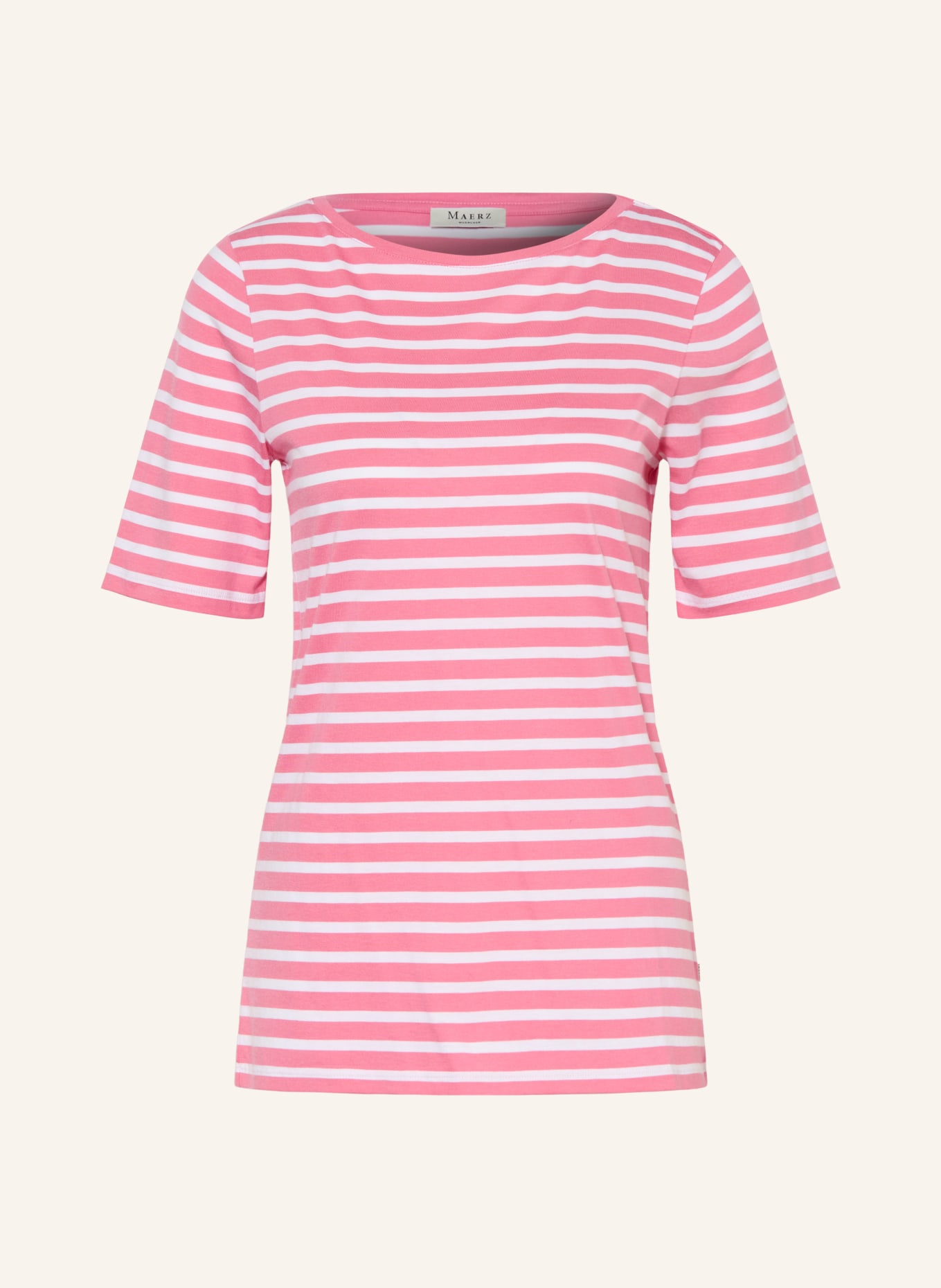 MAERZ MUENCHEN Tričko: RŮŽOVÁ / BÍLÁ