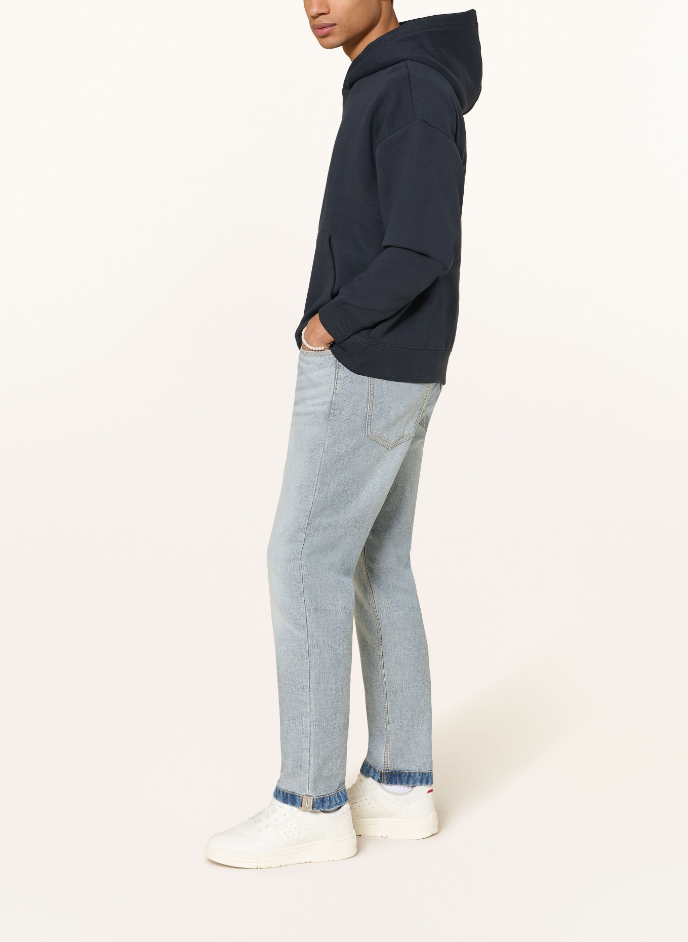 HUGO Hoodie NAZARDO: DARK BLUE