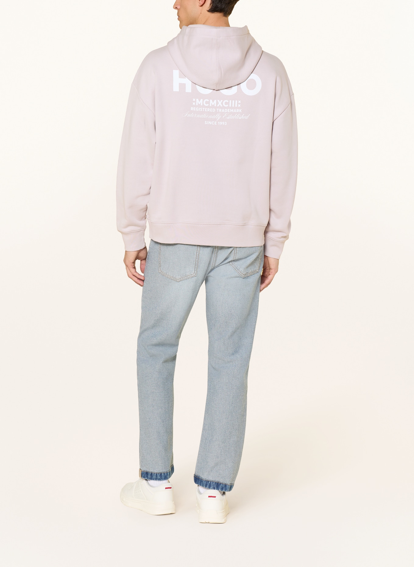 HUGO Hoodie NAZARDO: HELLROSA