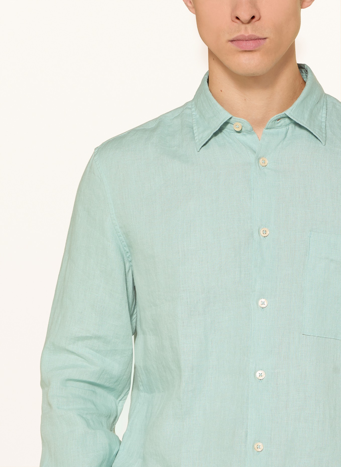 Marc O'Polo Koszula z lnu regular fit: MIĘTOWY