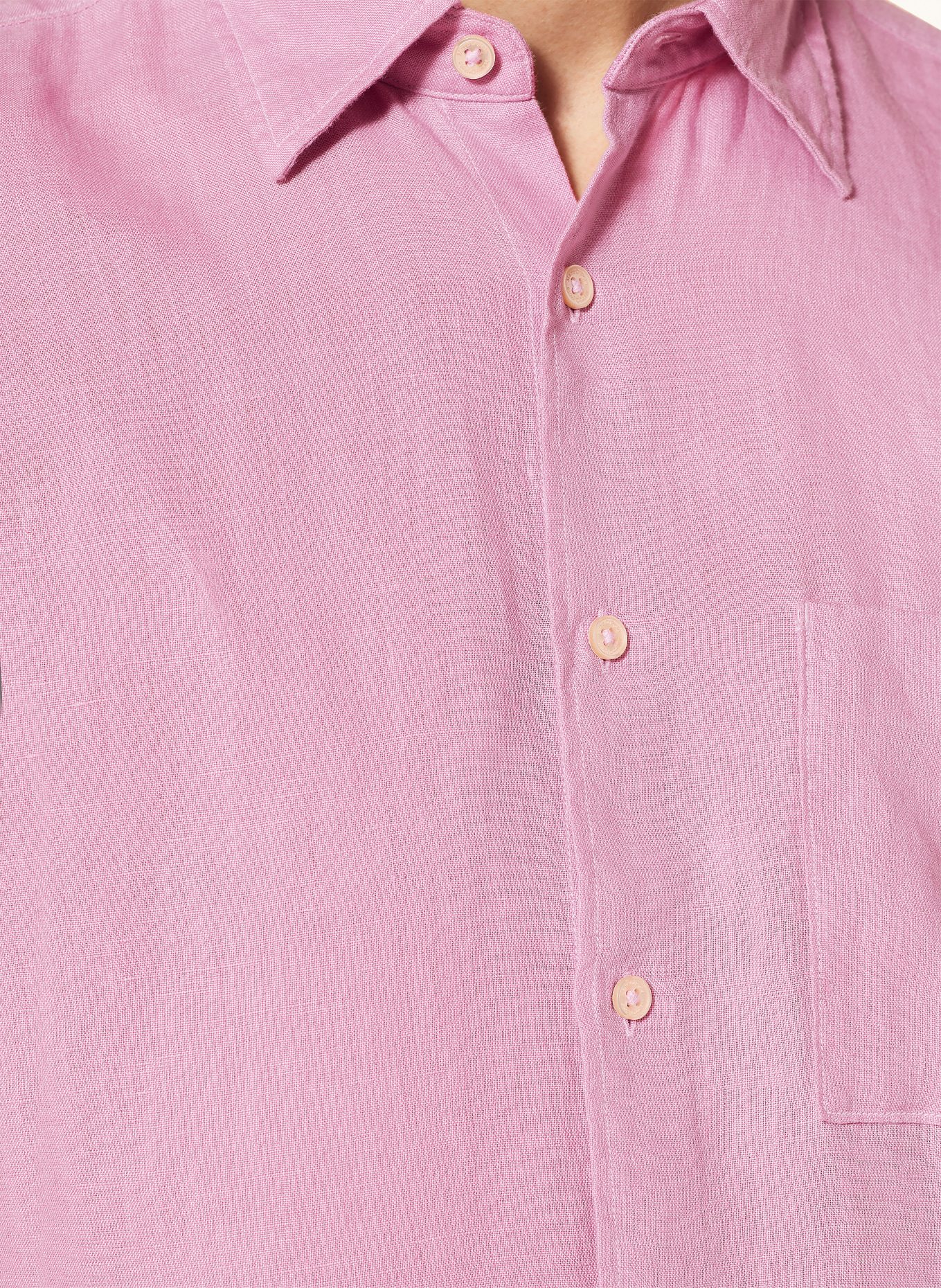 Marc O'Polo Leinenhemd Regular Fit: LILA