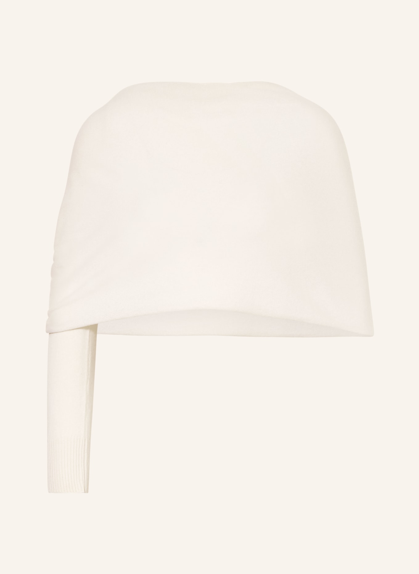 TALBOT RUNHOF cashmere stole: ECRU