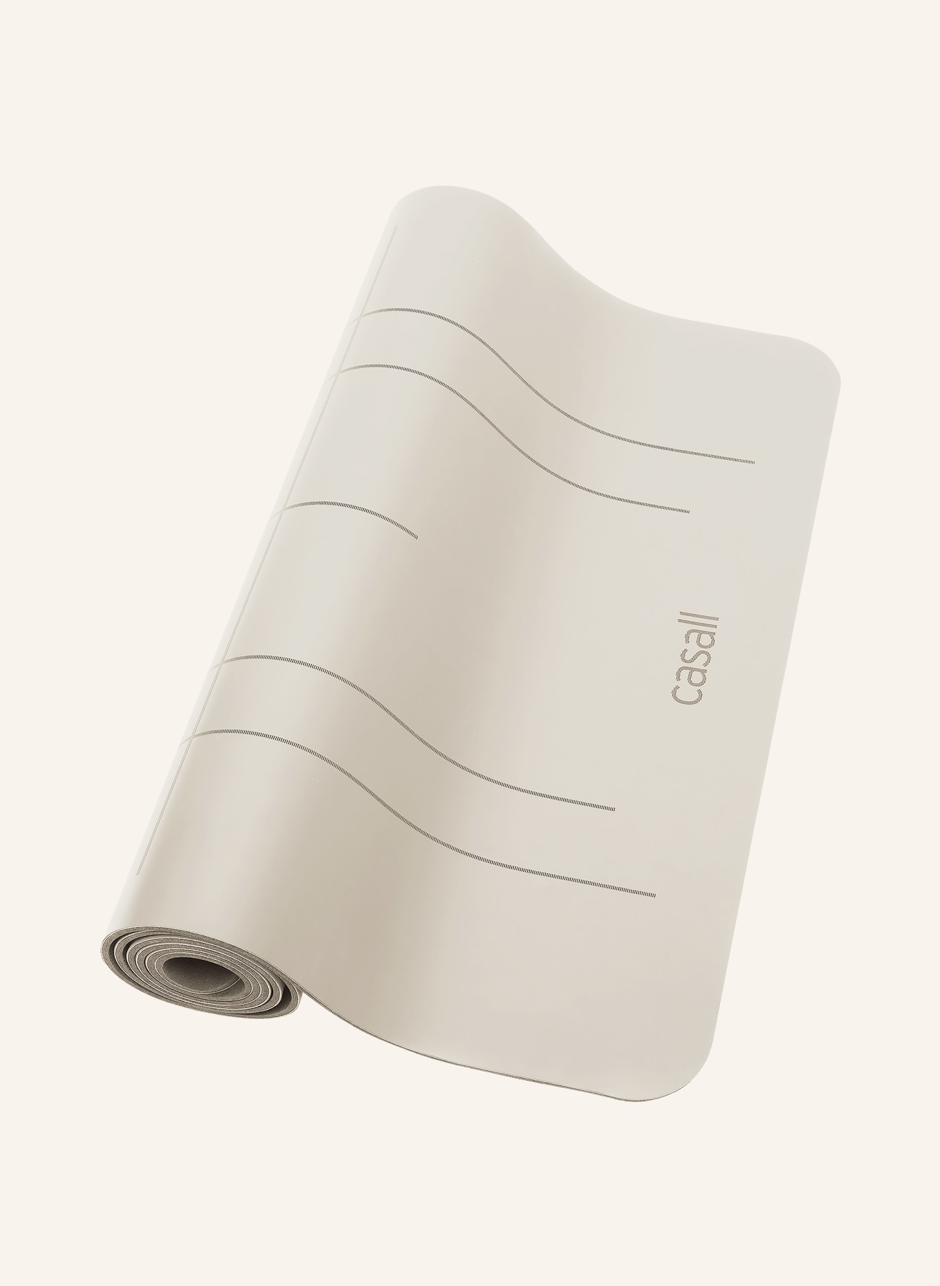 casall Podložka na jógu GRIP&CUSHION III: SVĚTLE HNĚDÁ