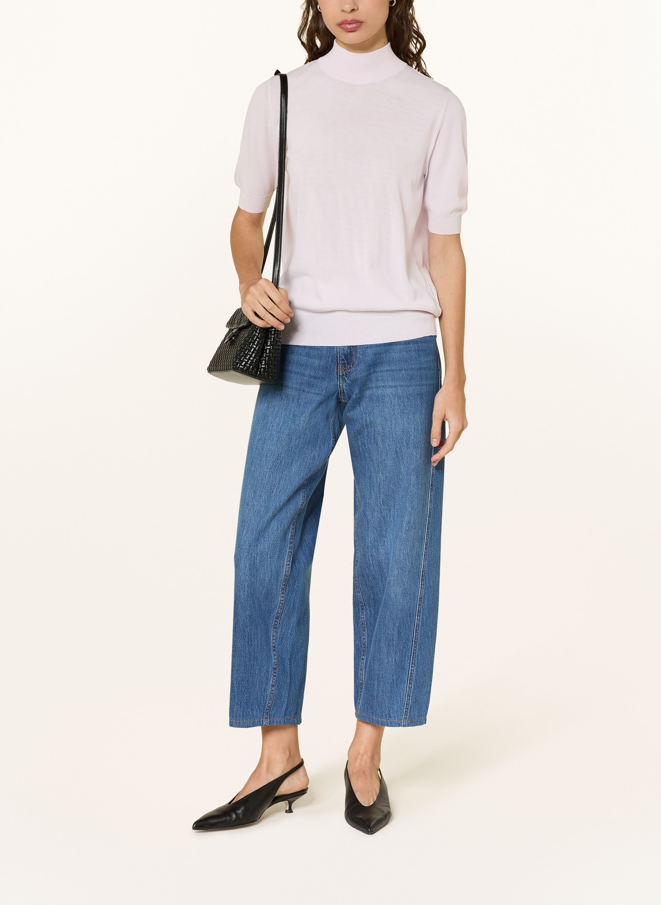 RIANI Úpletové tričko: RŮŽOVÁ