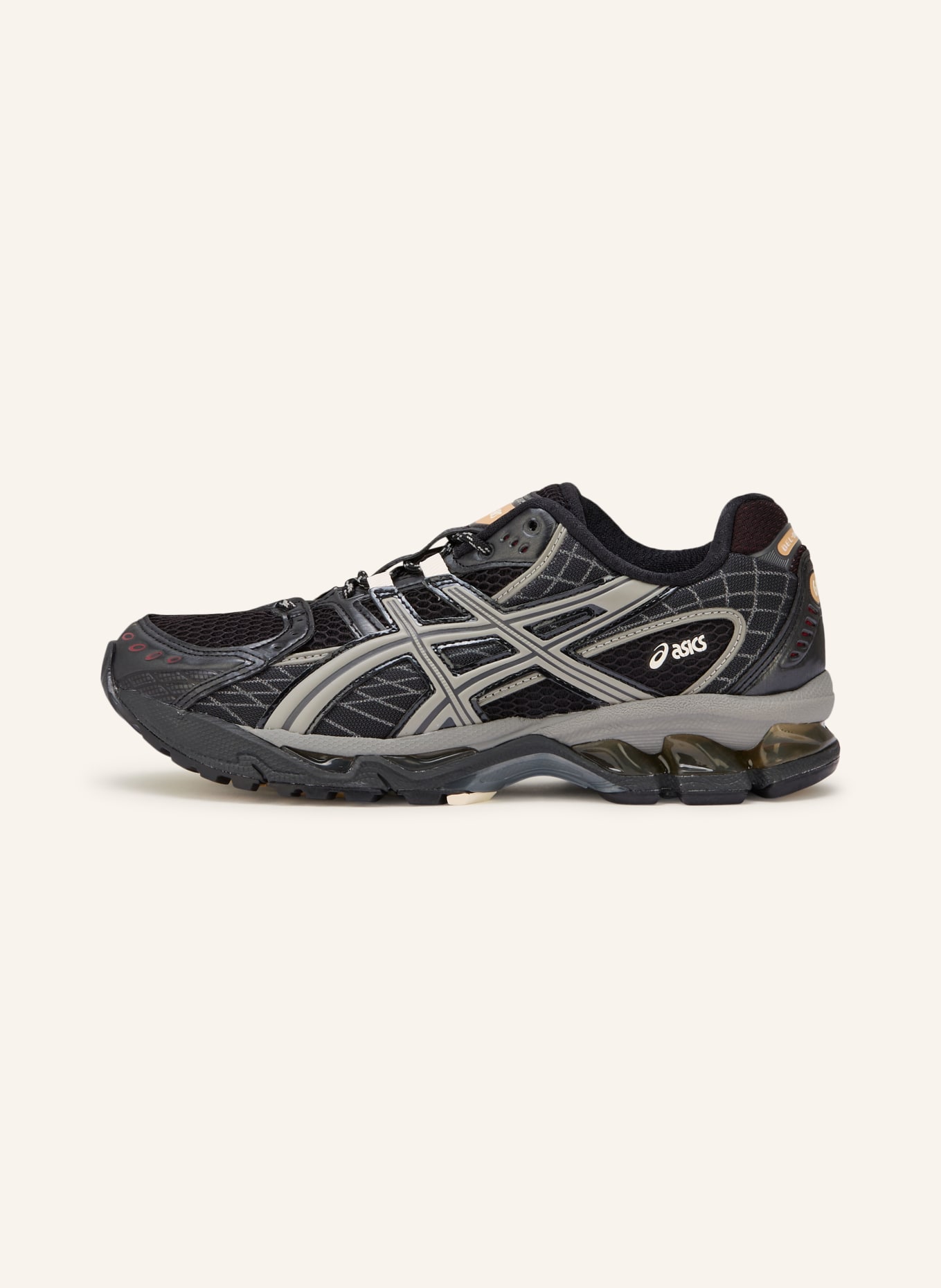 ASICS Baskets GEL-NIMBUS 10.1: NOIR / GRIS