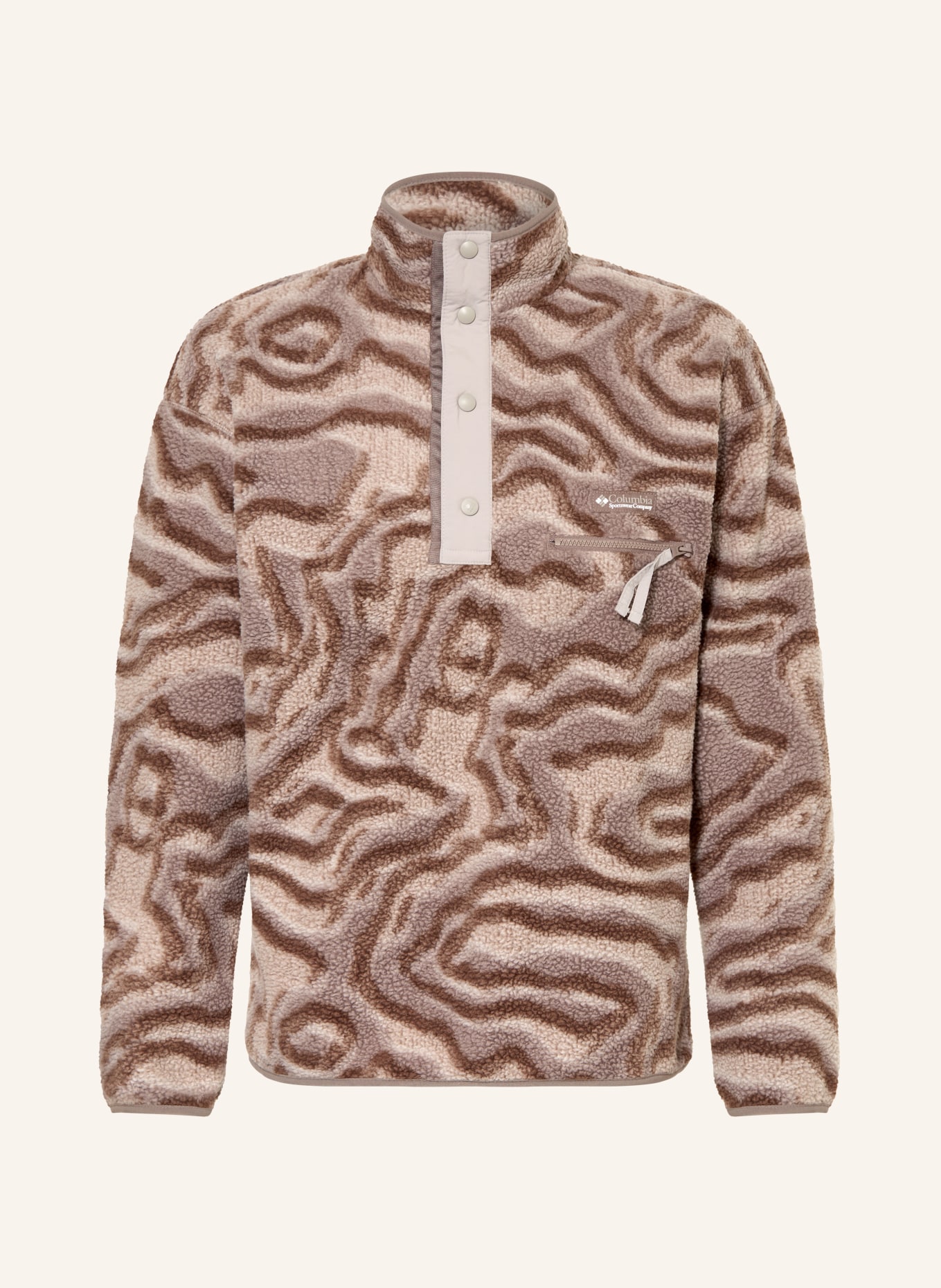 Columbia Pull polaire HELVETIA™ II: TAUPE / GRIS CLAIR