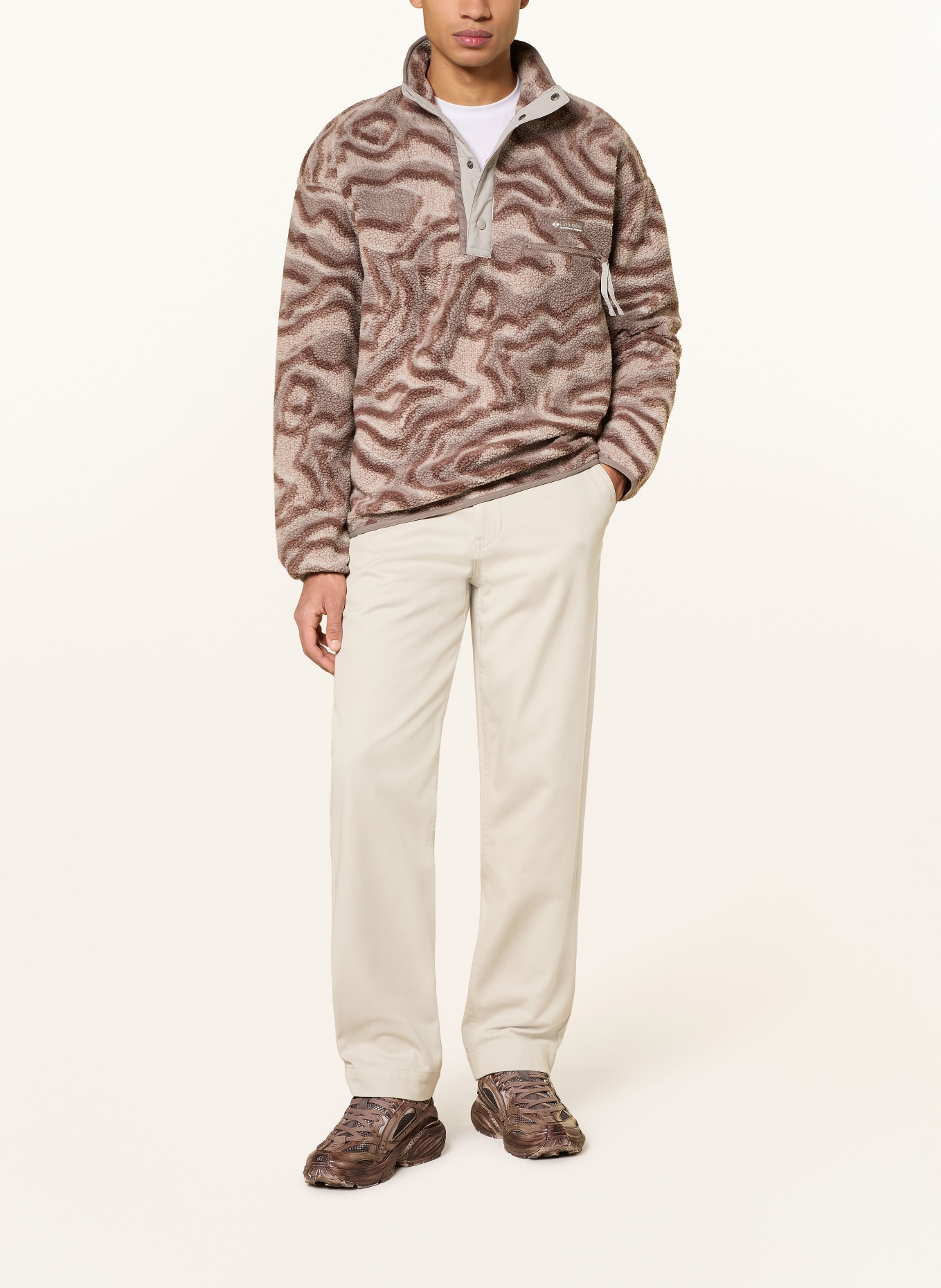 Columbia Pull polaire HELVETIA™ II: TAUPE / GRIS CLAIR