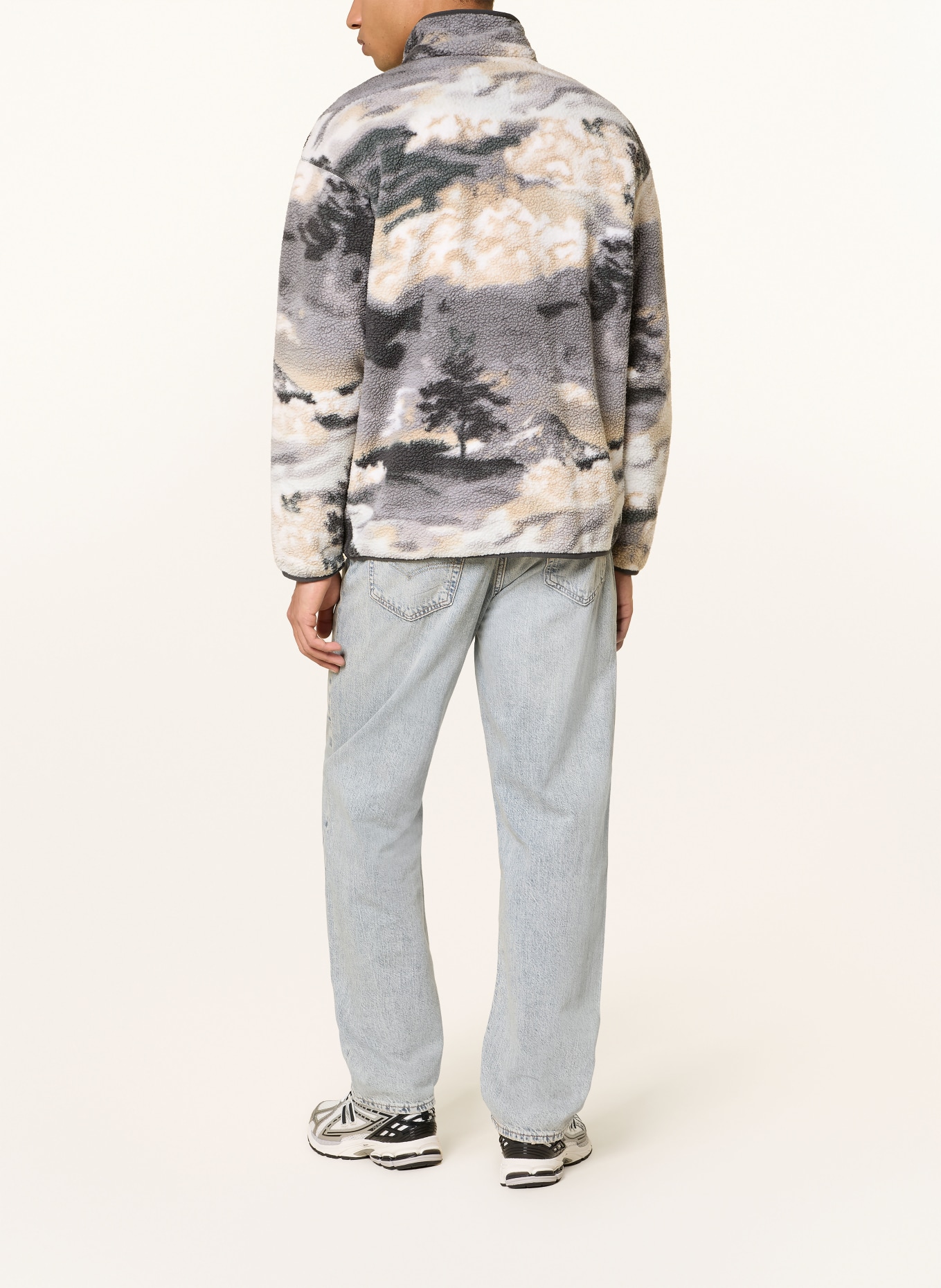 Columbia Pull polaire HELVETIA™ II: GRIS FONCÉ / BEIGE / CRÈME