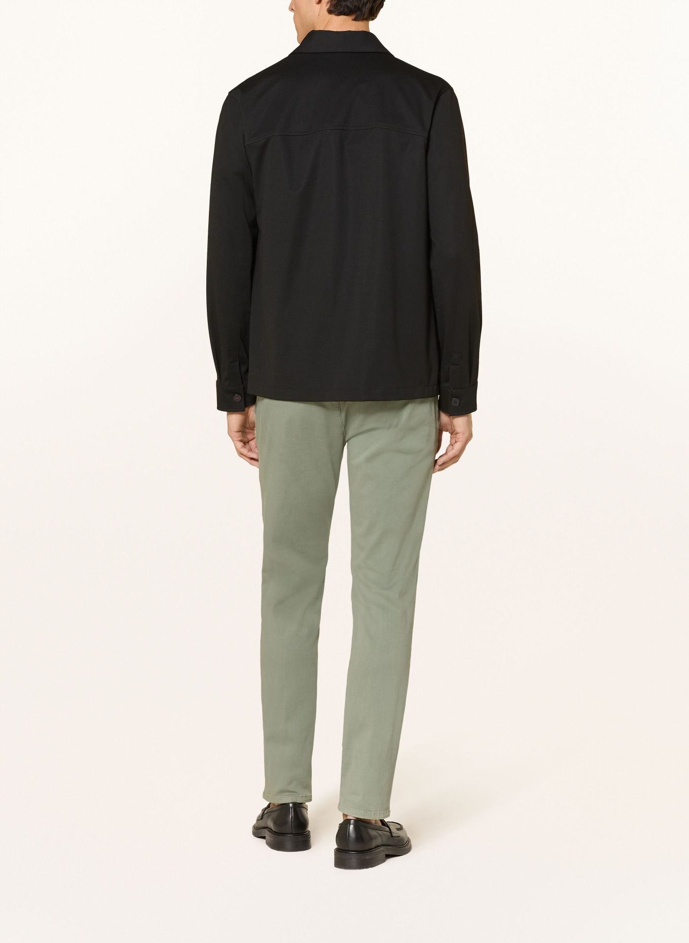 ALBERTO Pantalon chino ROB coupe slim: OLIVE