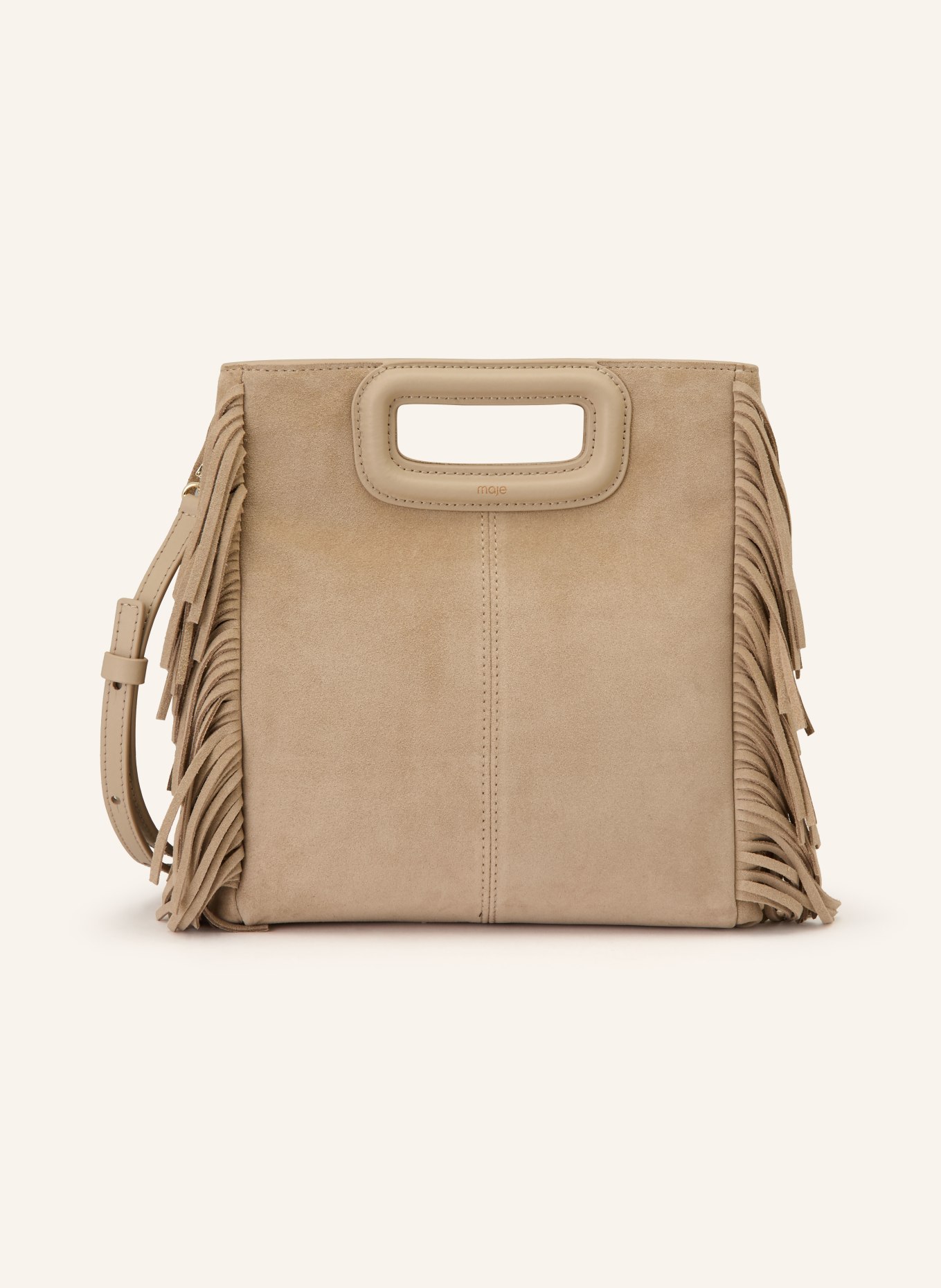 maje Handtasche: BEIGE
