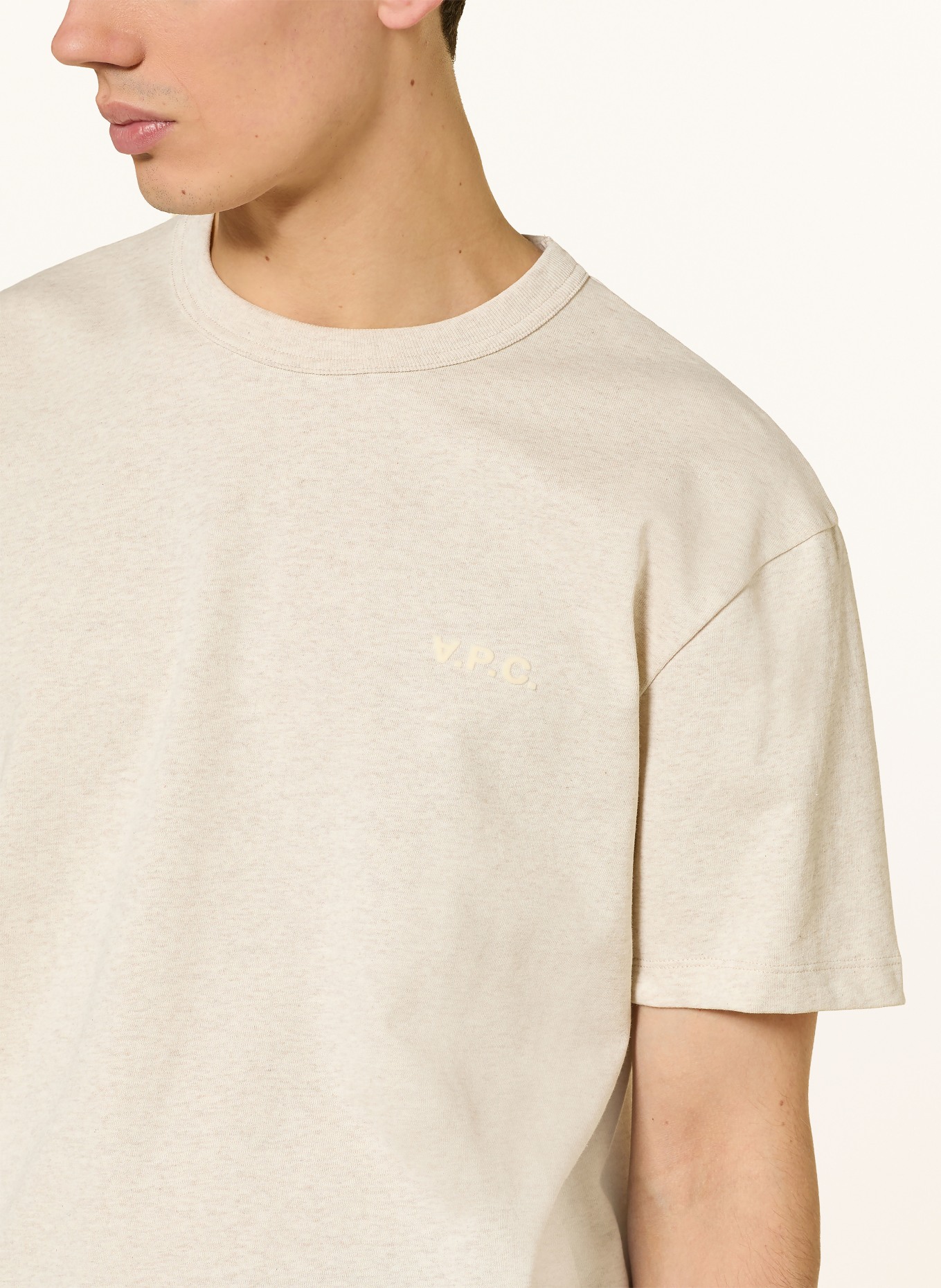 A.P.C. T-Shirt: BEIGE