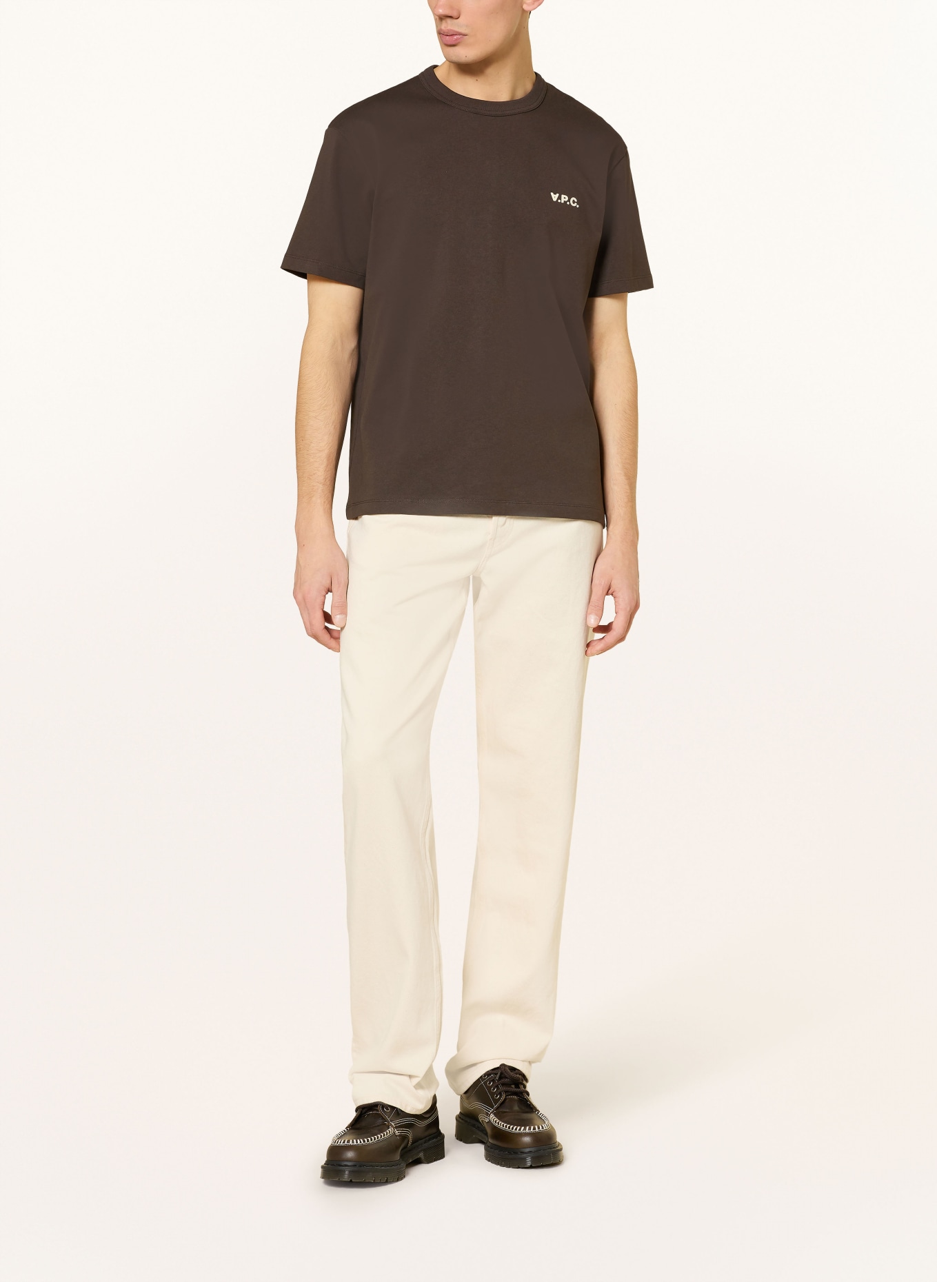 A.P.C. T-Shirt: DUNKELBRAUN