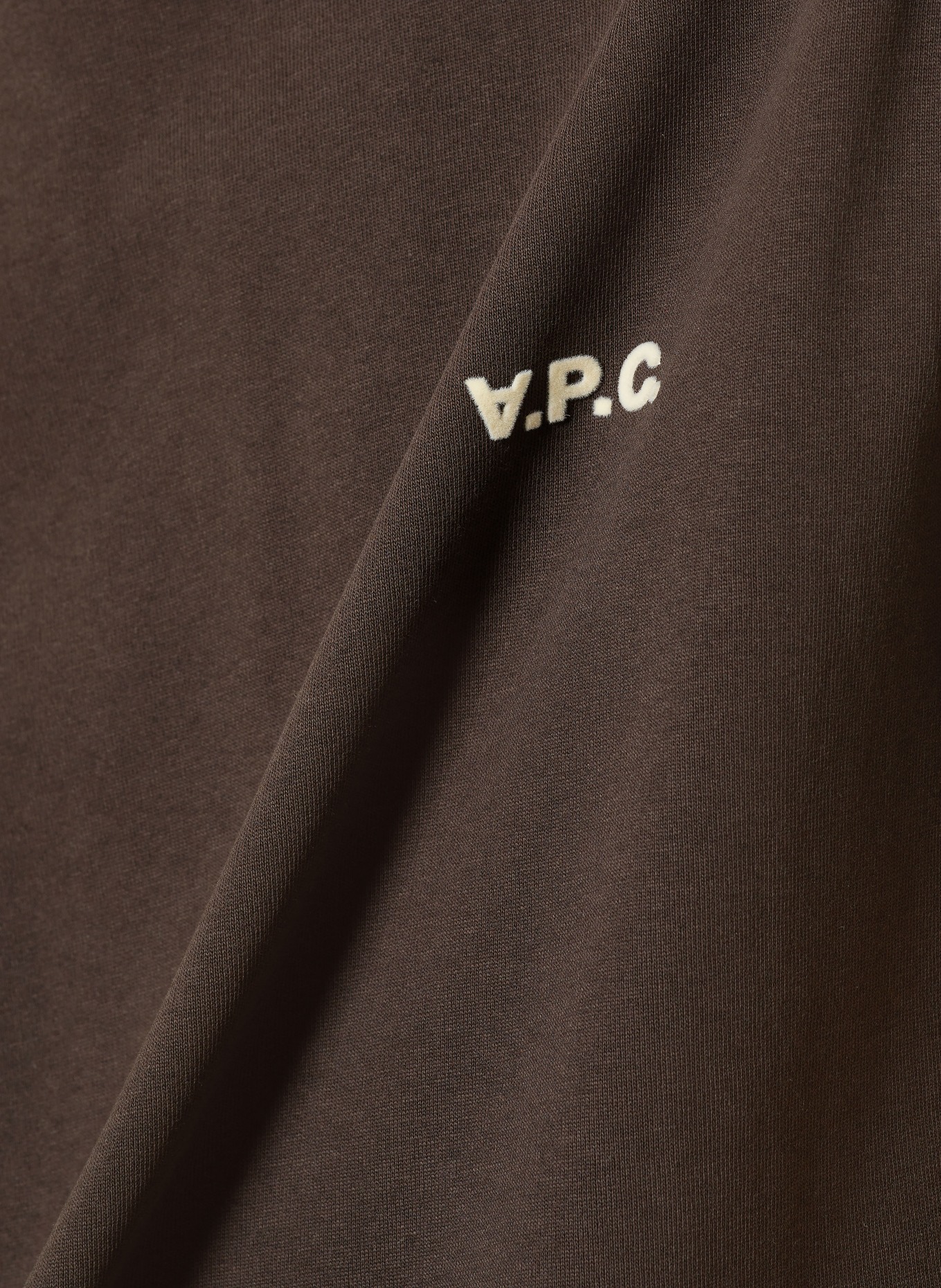 A.P.C. T-Shirt: DUNKELBRAUN