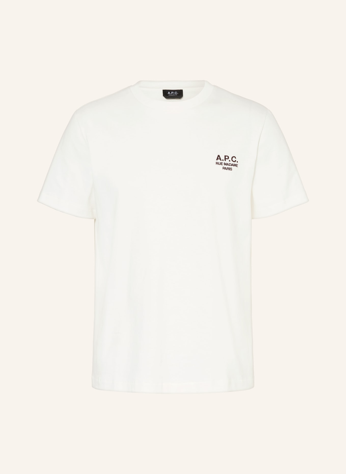 A.P.C. T-Shirt: WEISS