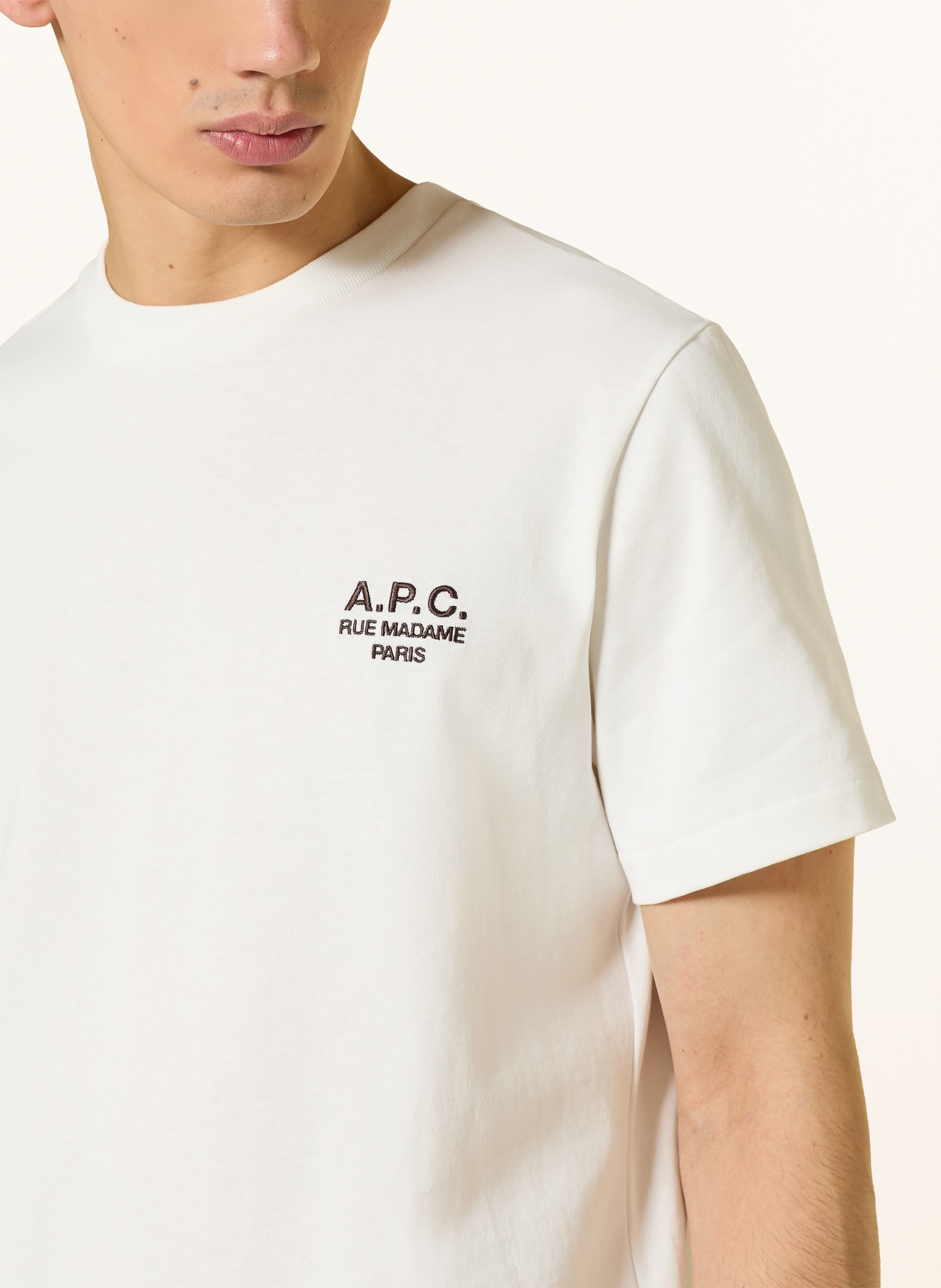 A.P.C. T-Shirt: WEISS