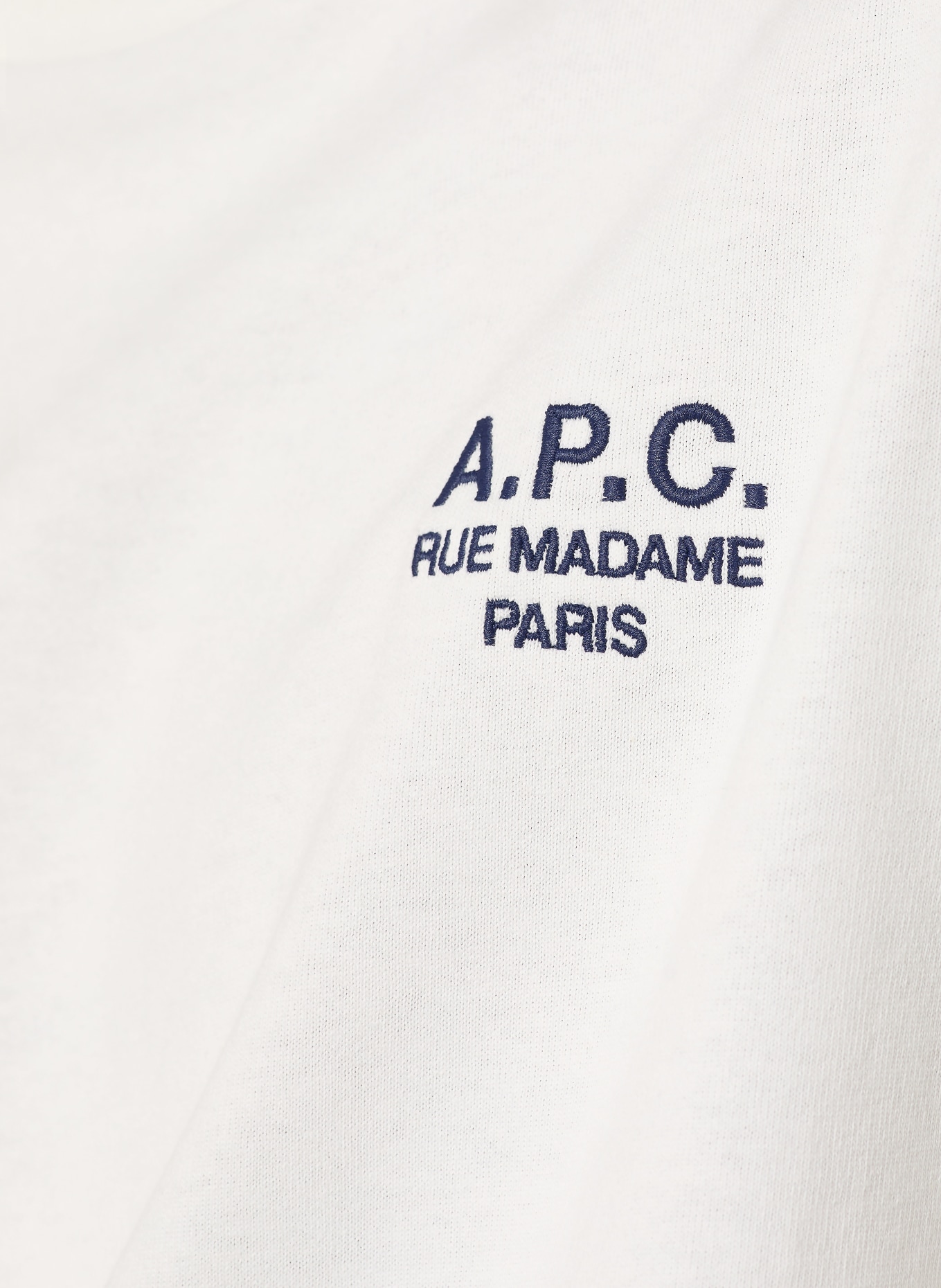 A.P.C. T-shirt: KREMOWY