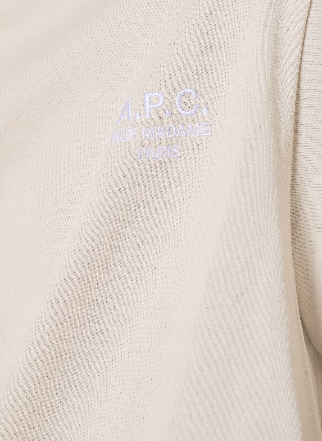A.P.C. T-shirt: ÉCRU