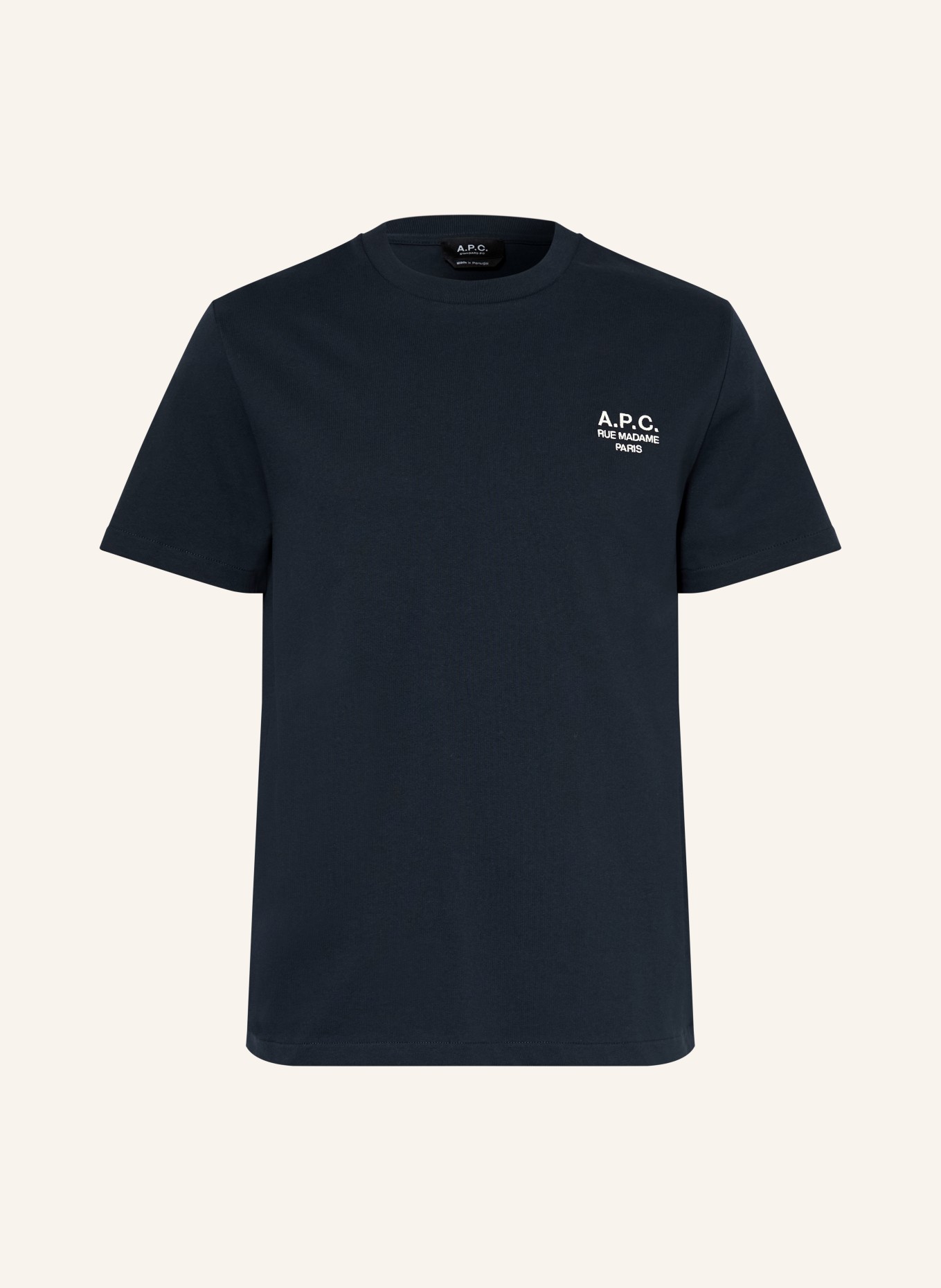 A.P.C. T-shirt: BLEU FONCÉ