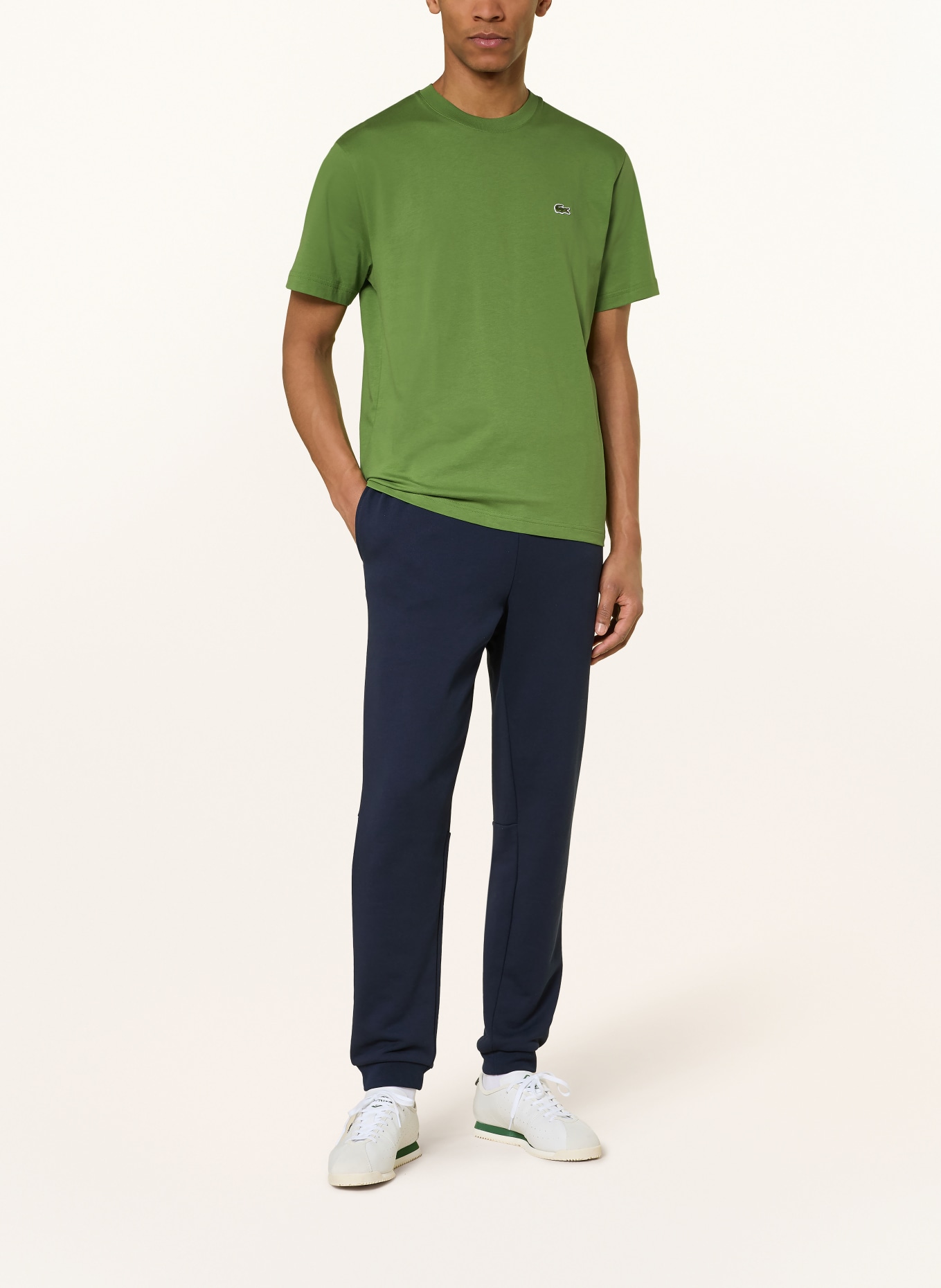 LACOSTE T-Shirt: GRÜN