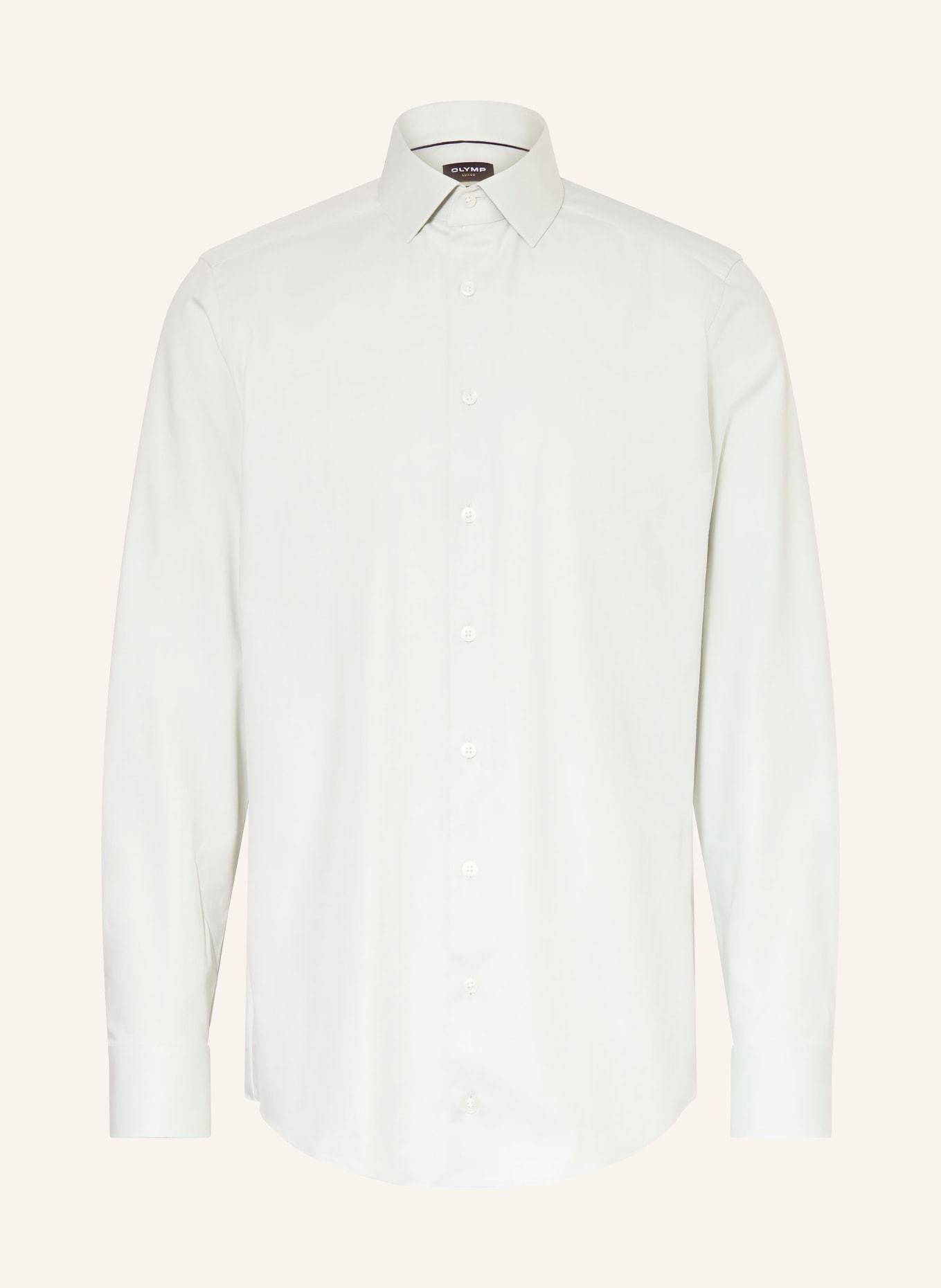 OLYMP Koszula Luxor 24/Seven modern fit z bardzo długimi rękawami: JASNOZIELONY