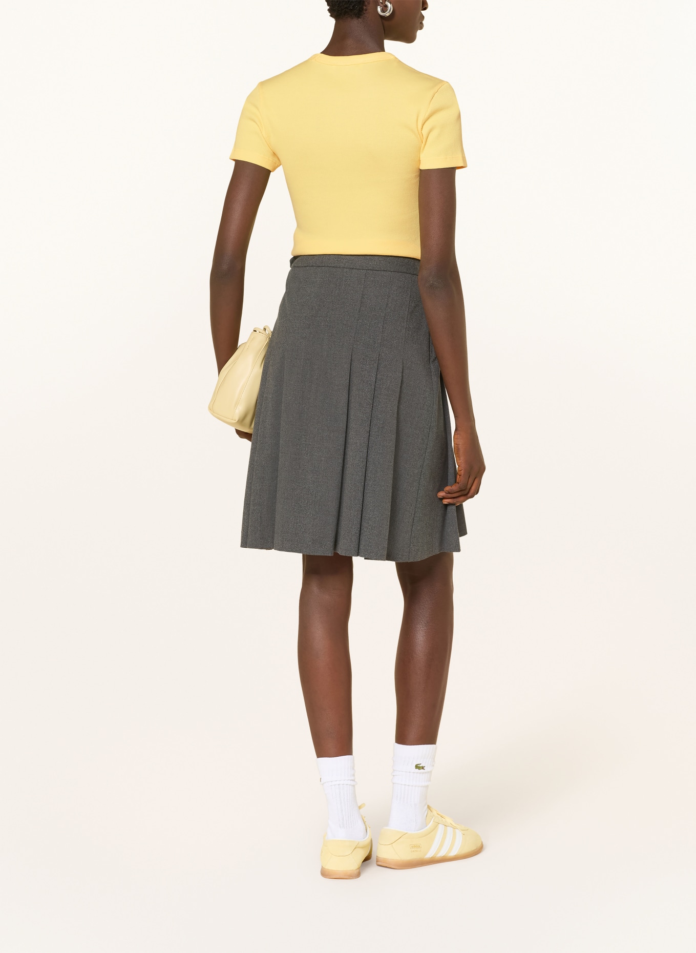 LACOSTE T-shirt: ŻÓŁTY