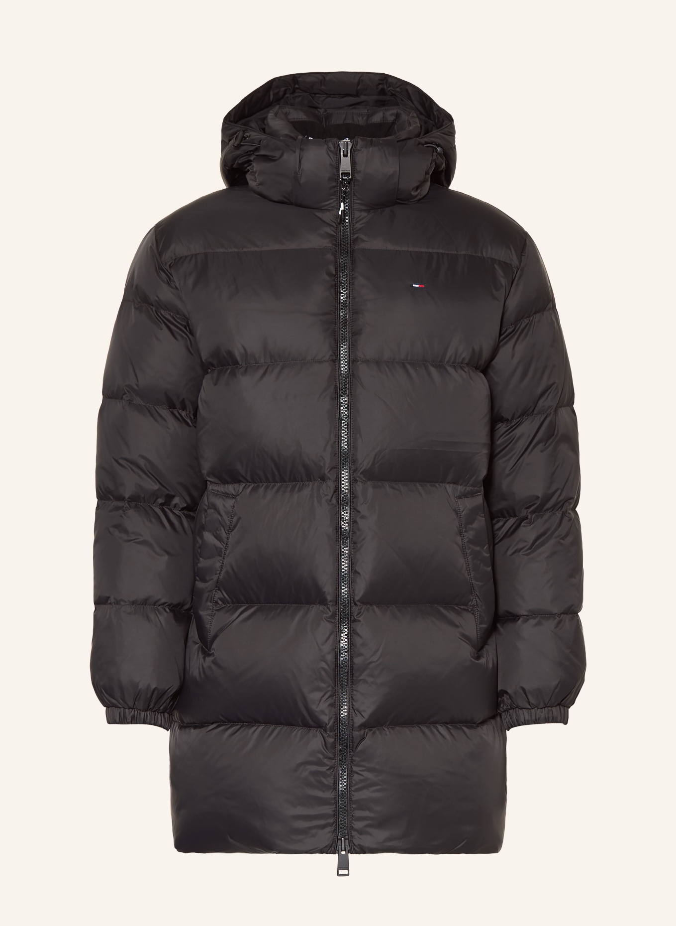TOMMY JEANS Daunenjacke: SCHWARZ