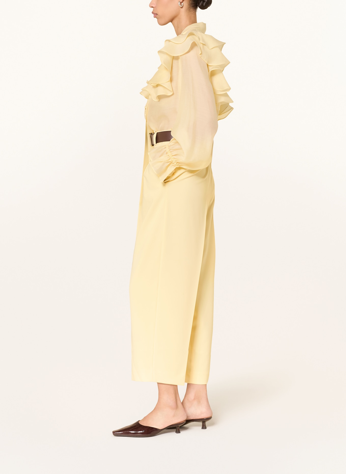 ROSSI 7/8 kalhoty NOA: TMAVĚ ŽLUTÁ