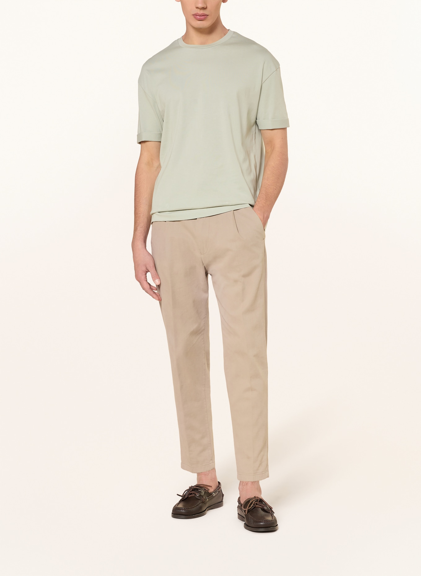 DRYKORN T-shirt THILO: OLIWKOWY